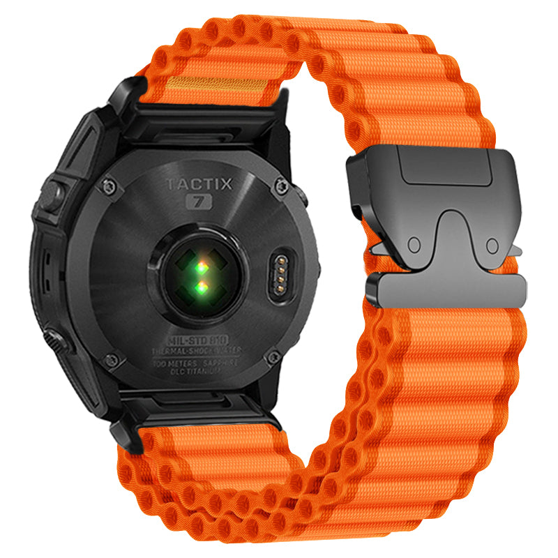 Garmin Approach S70 - 47mm Outdoor Nylonarmband (Orange)