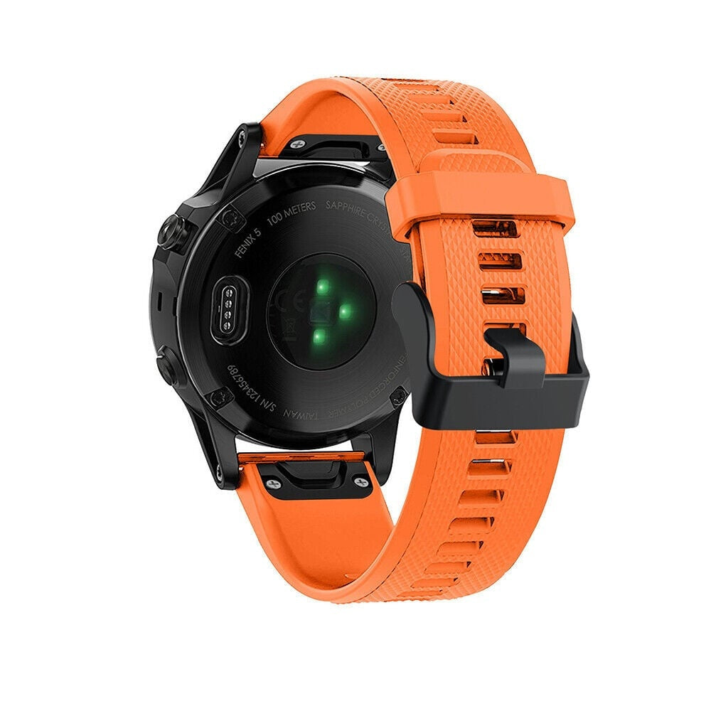 Garmin Fenix 8 Pro - 47mm Silikonarmband (Orange)
