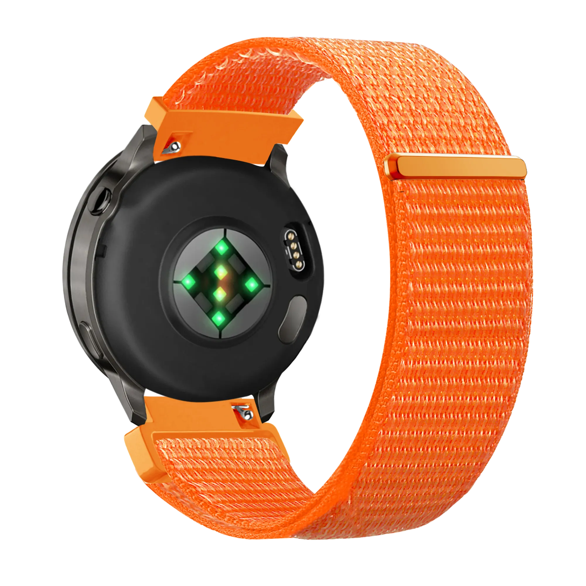Bandz Garmin Forerunner 570 - 47mm Nylon Loop Armband (Orange)