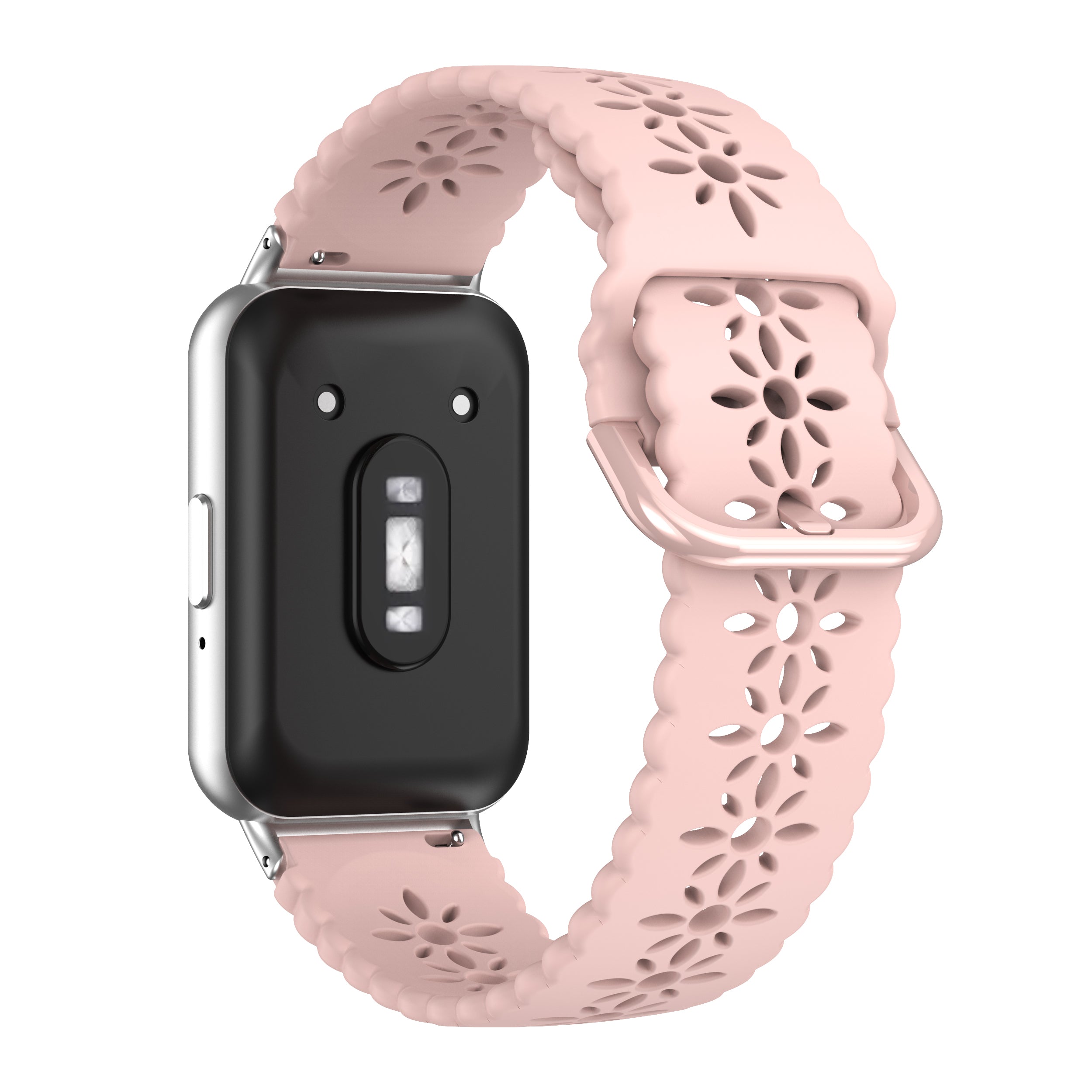 Samsung Galaxy Fit 3 gemustertes Silikonarmband (Rosa)