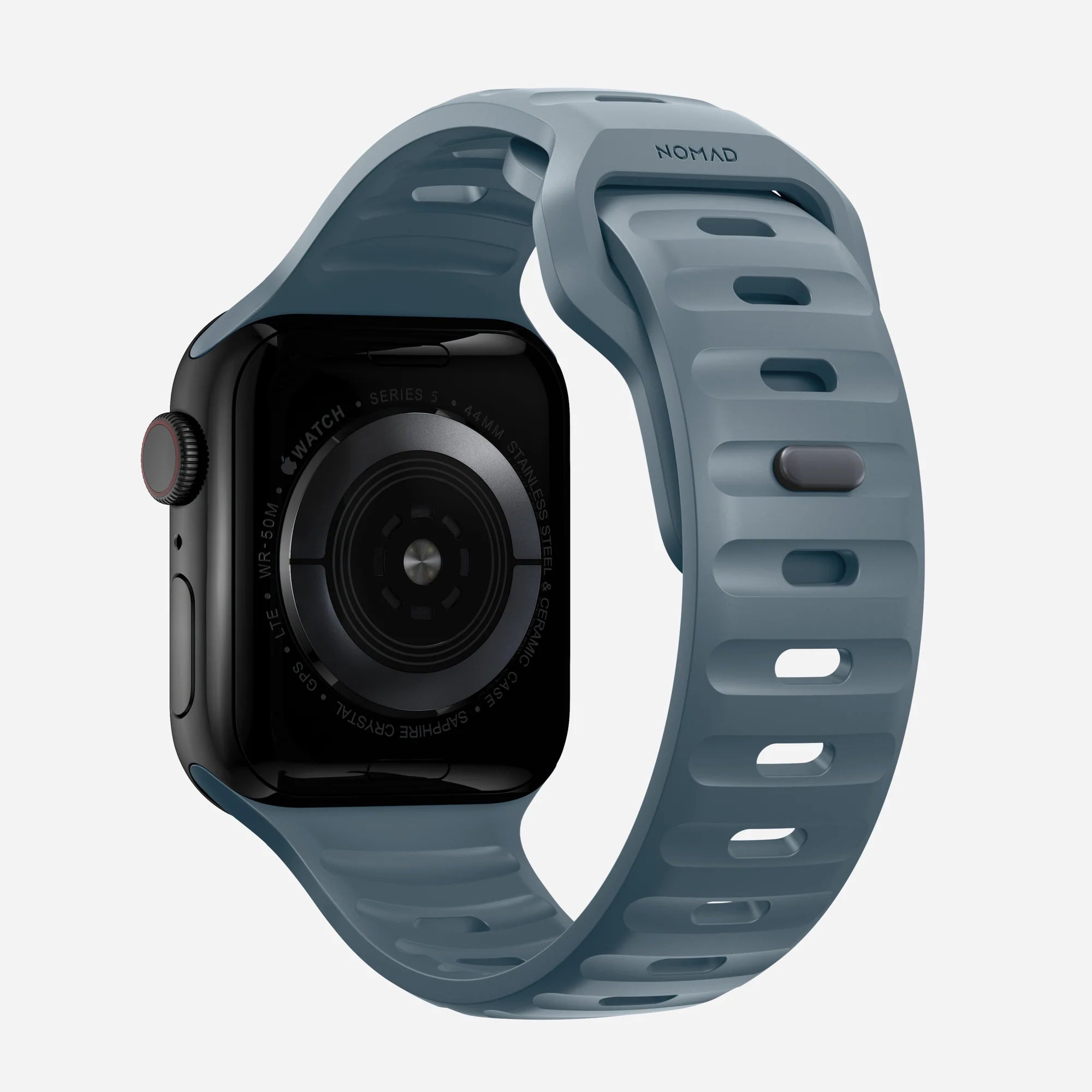 Nomad Sport Apple Watch Silikonarmband (Marineblau)