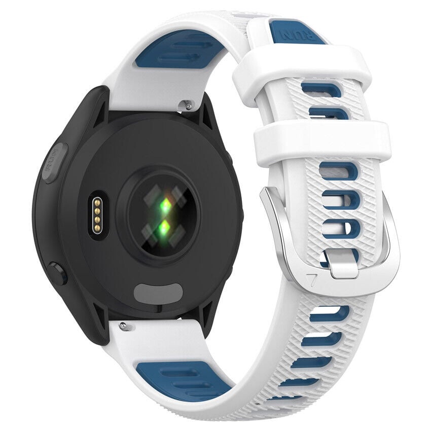 Garmin Vivomove Sport Sportarmband mit Schnalle (Weiß/Blau)