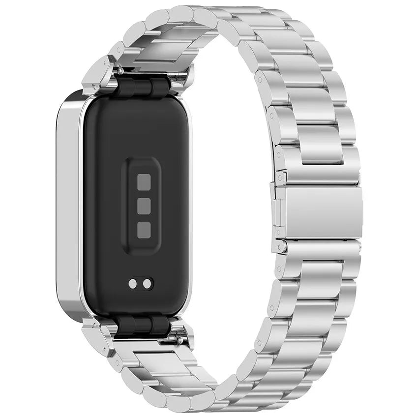 Xiaomi Smart Band 9 Active Stahlarmband (Silber)