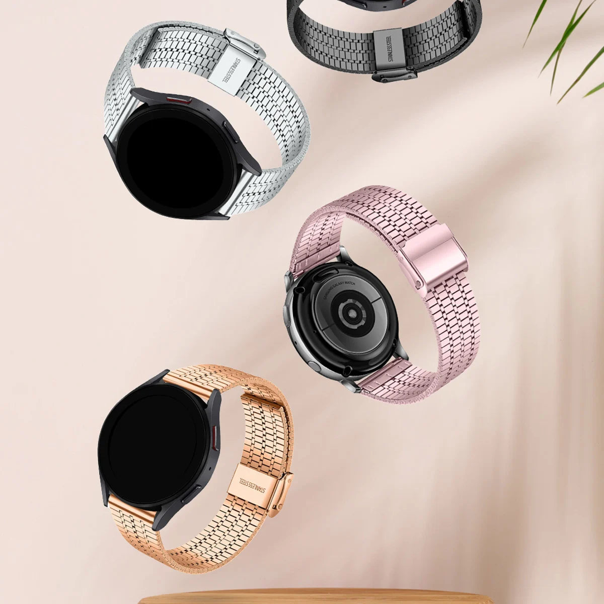 Samsung Gear Sport Edelstahl-Armband (Silber)