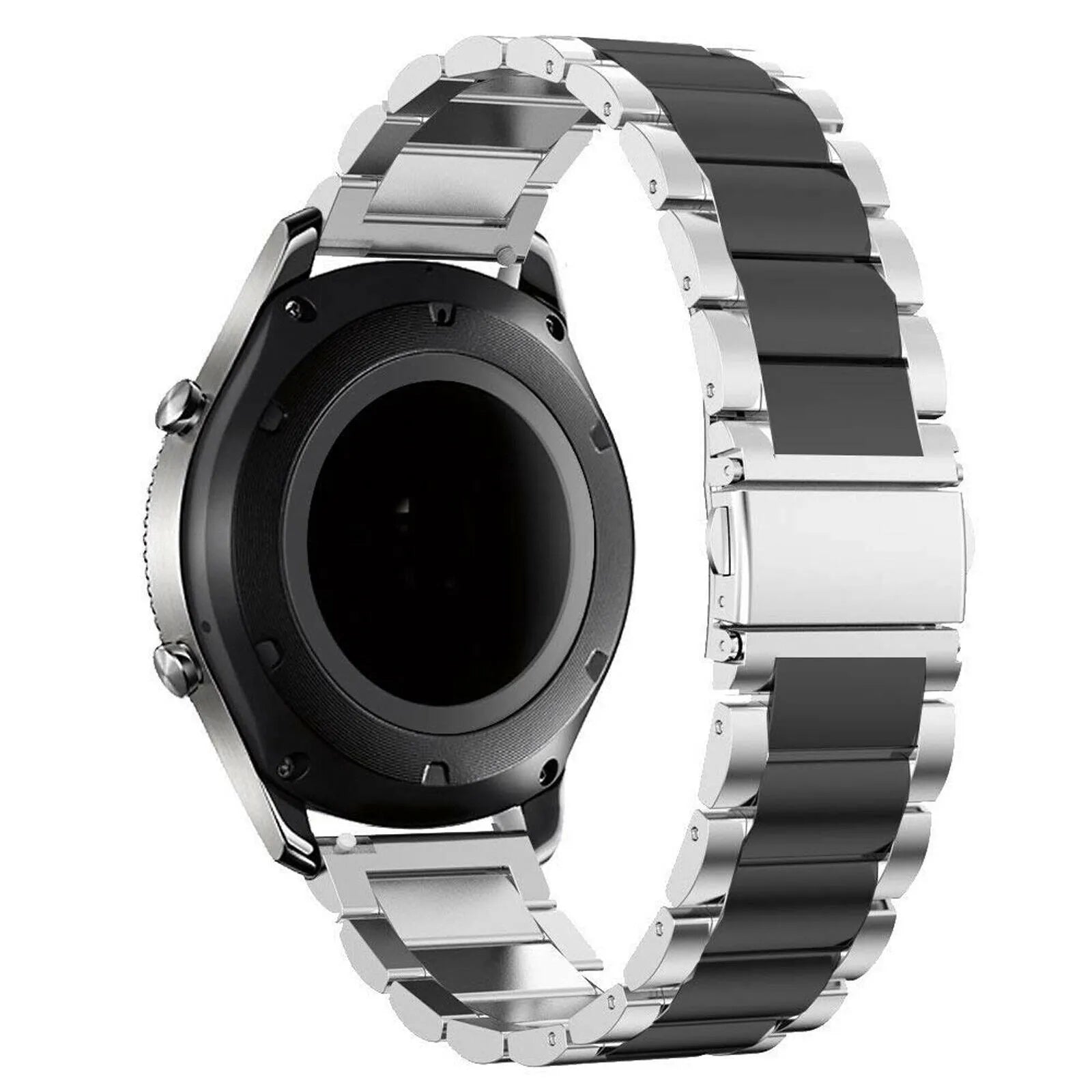 Amazfit Bip 6 Stahlarmband (Silber/Schwarz)