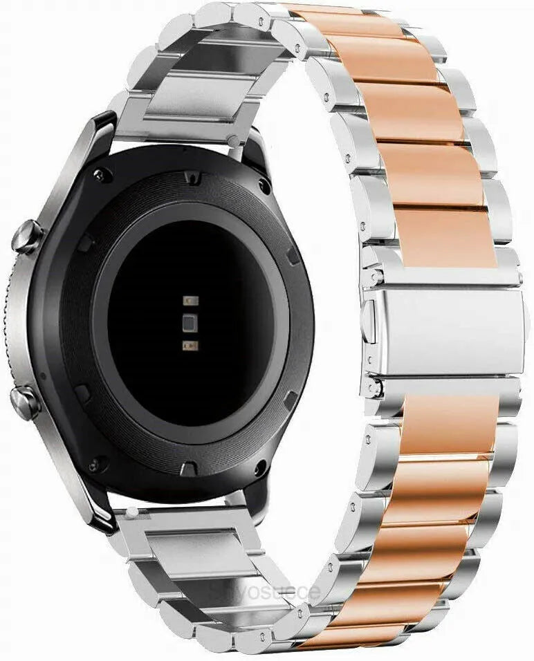 Polar Grit X Stahlarmband (Silber/Roségold)
