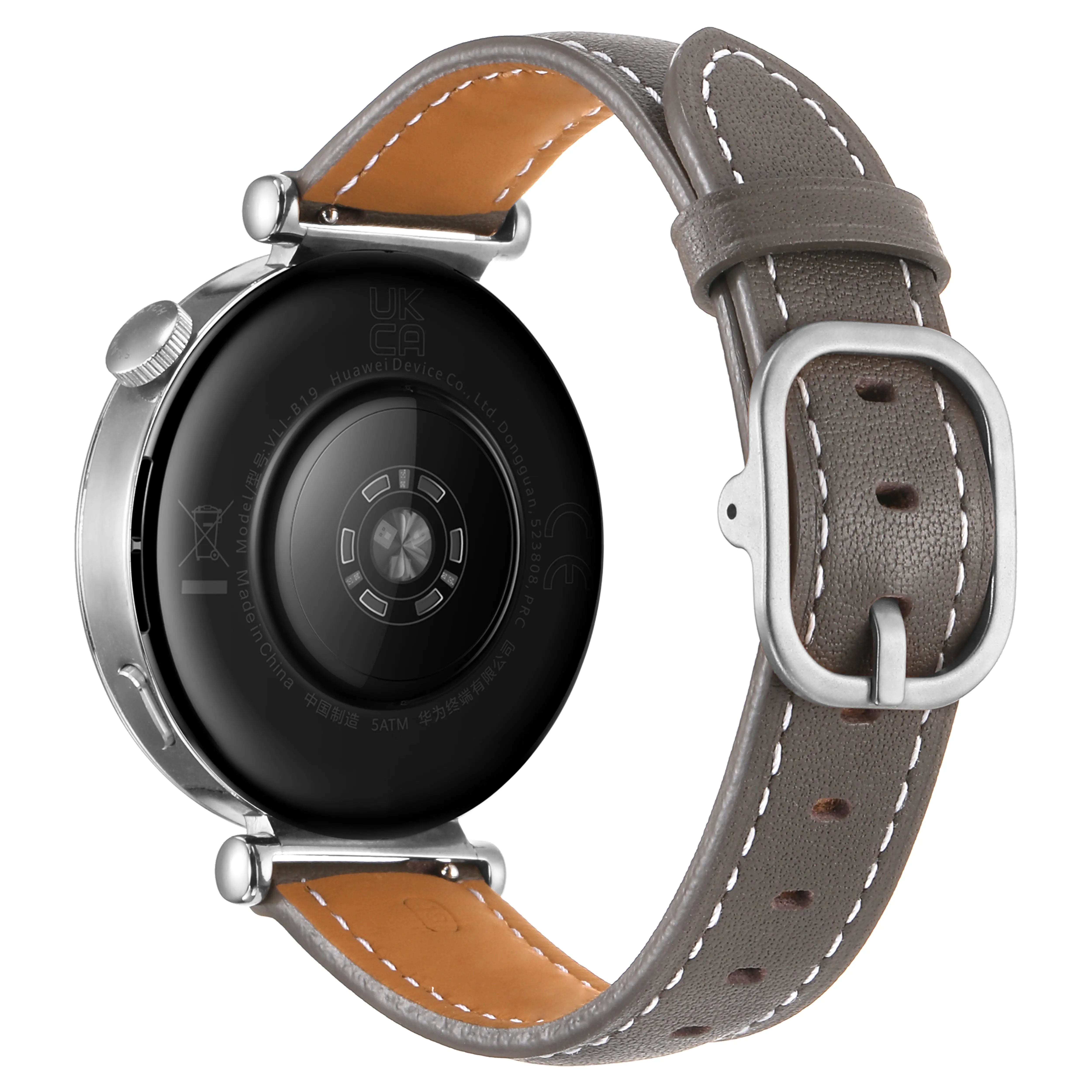 Fossil Gen 6 - 42mm Square Lederarmband (Taupe)