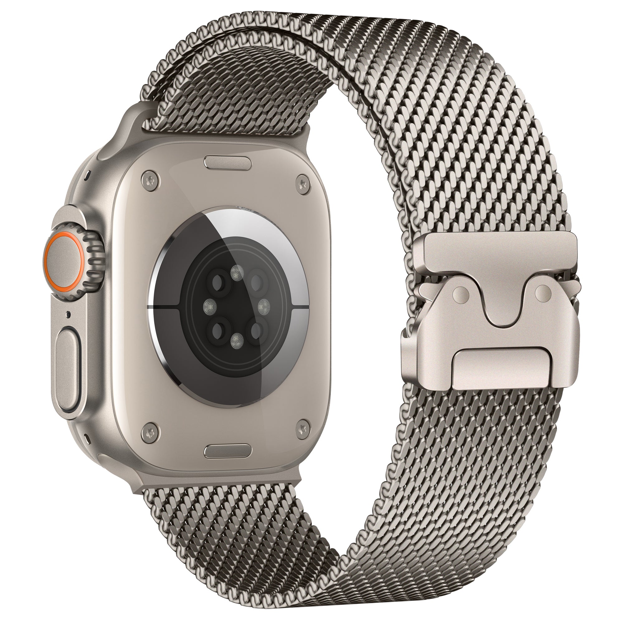 Apple Watch Ultra Modernes Milanese Armband (Titan)