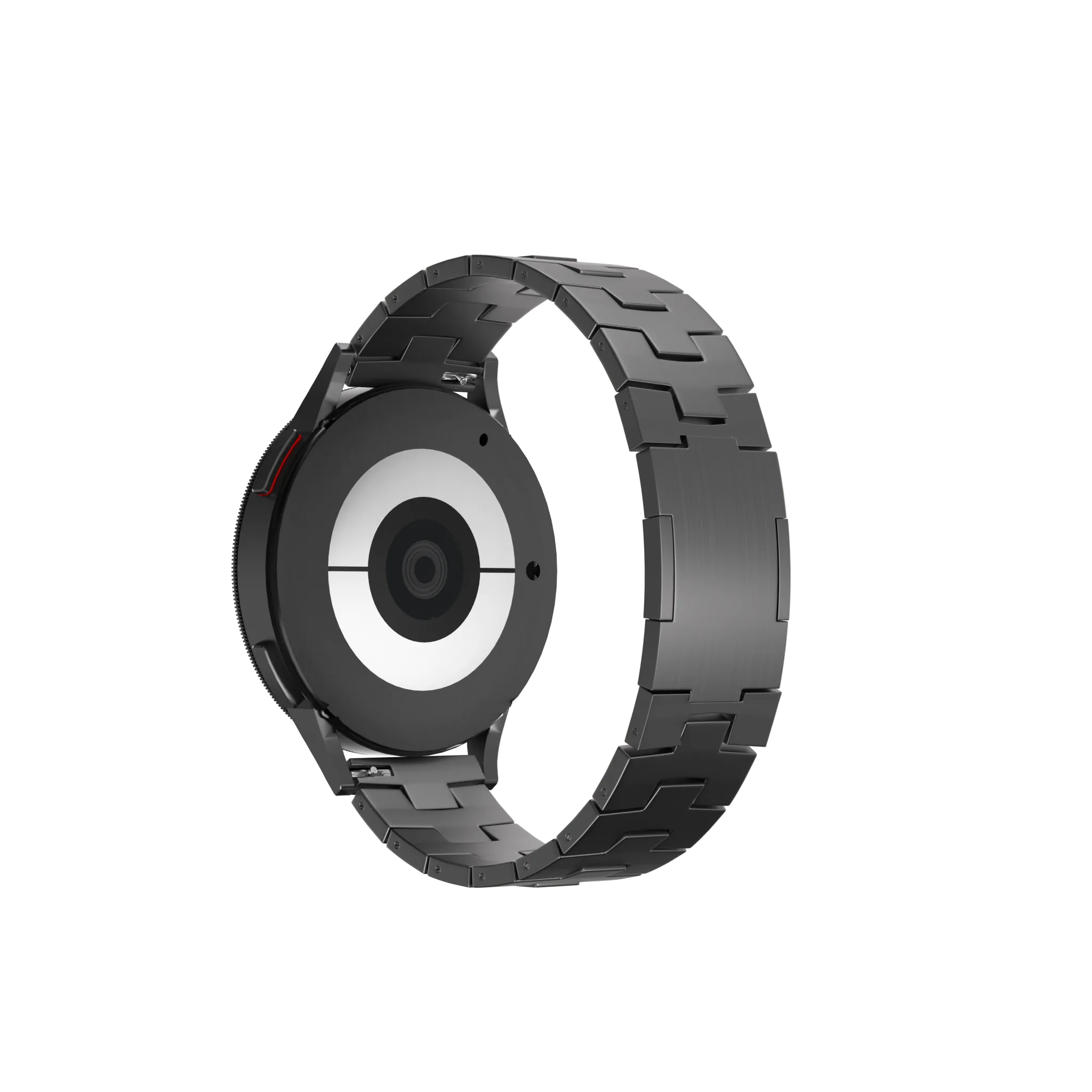 Oppo Watch X2 Gebürstetes Titanarmband (flacher Verschluss) (Graphit)
