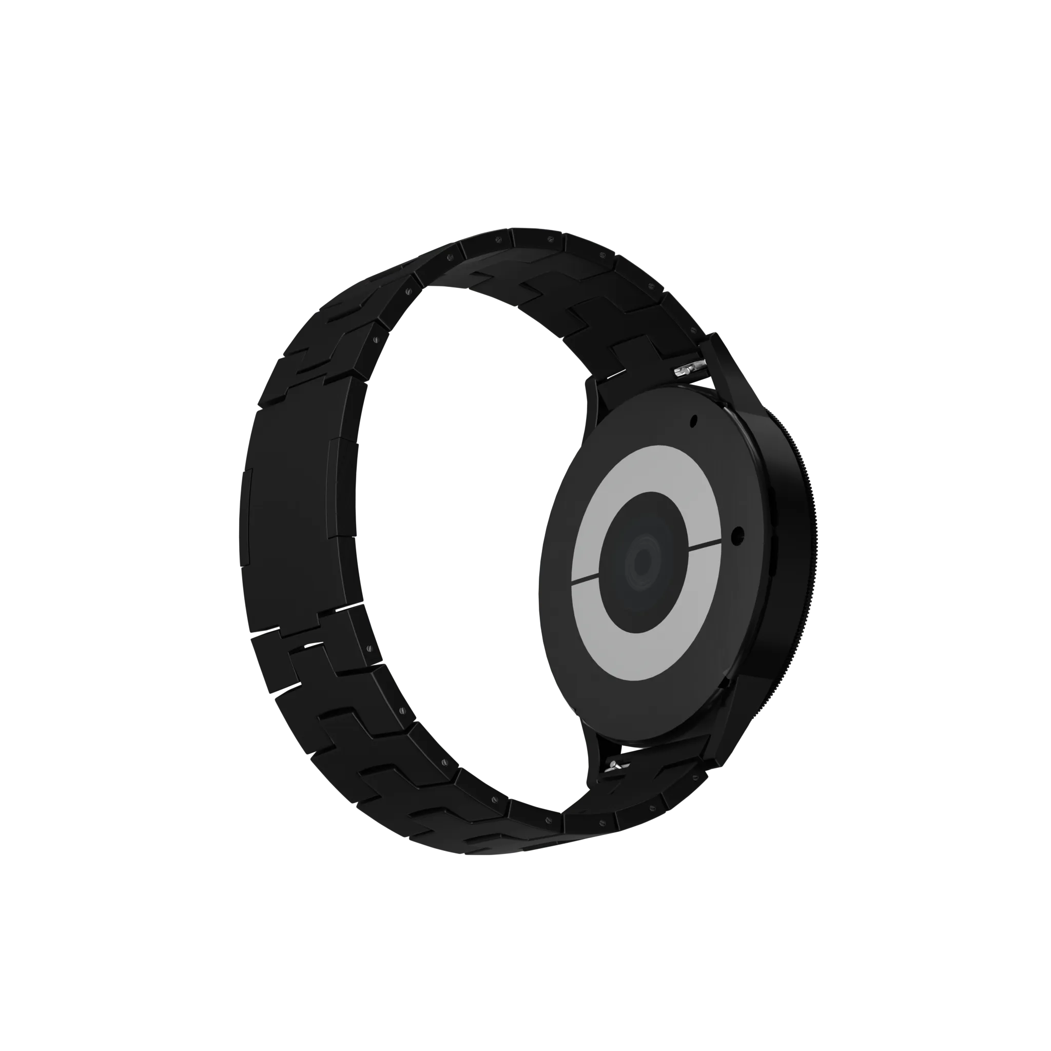 Suunto Race (S) Titanium Grain Strap (Flat Buckle) (Black)