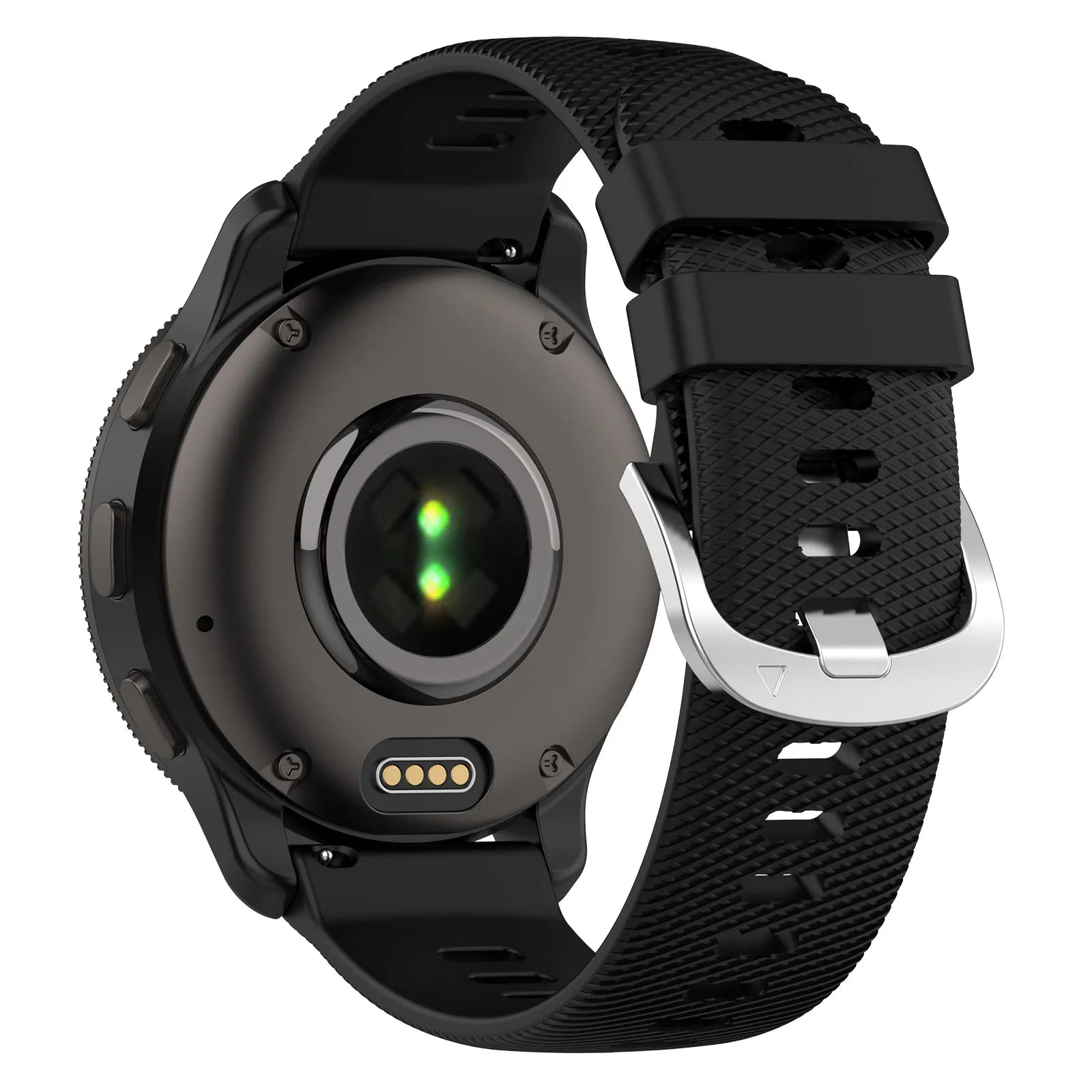 Garmin Vivomove Trend Silikonarmband (Schwarz)