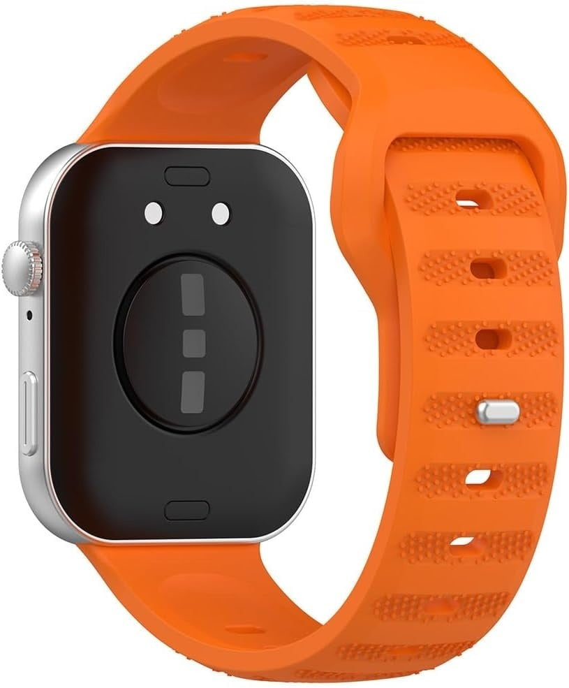 Huawei Watch Fit 4 Pro Outdoor Silikonarmband (Orange)