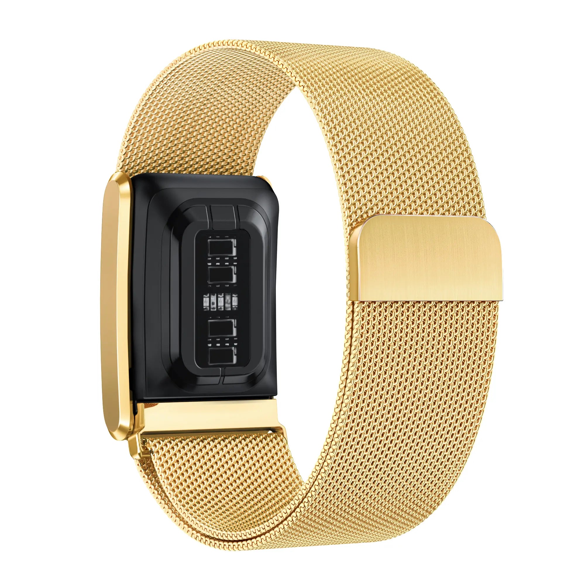 WHOOP 5.0 Milanese Armband (Gold)