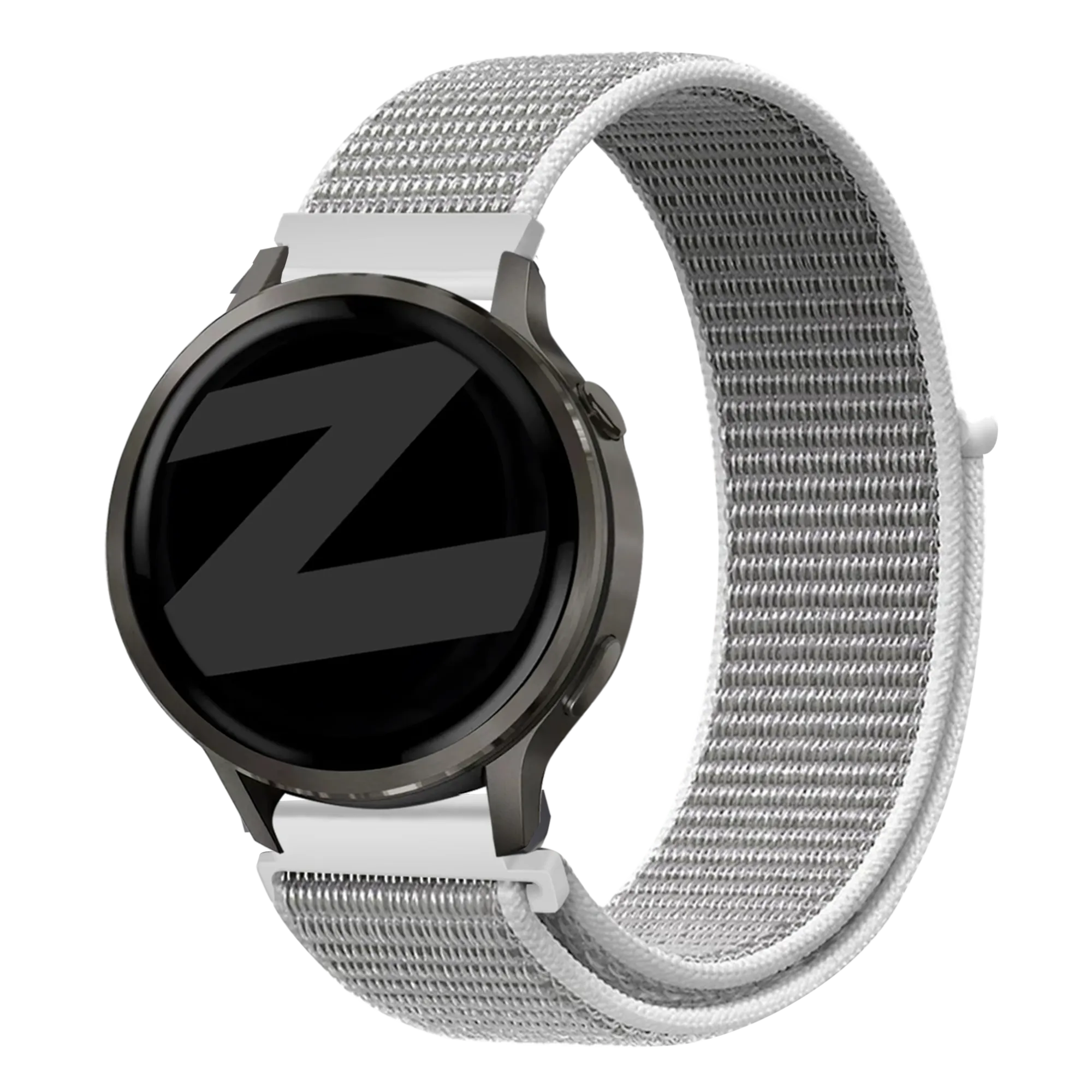 Bandz Garmin Forerunner 170 Nylon Loop Armband (Grau)
