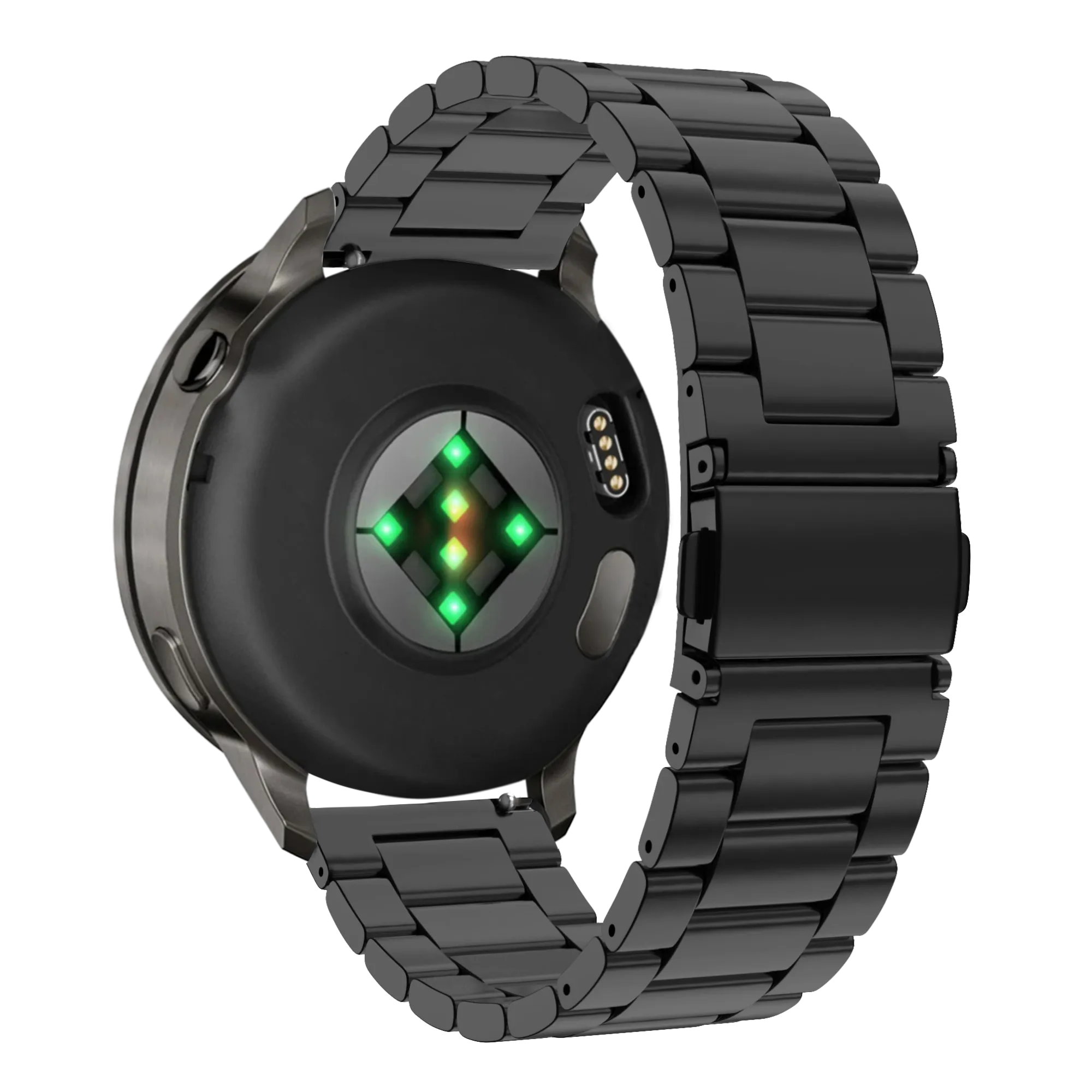 Bandz Garmin D2 Air X15 Stahlarmband 'Classic' (Schwarz)