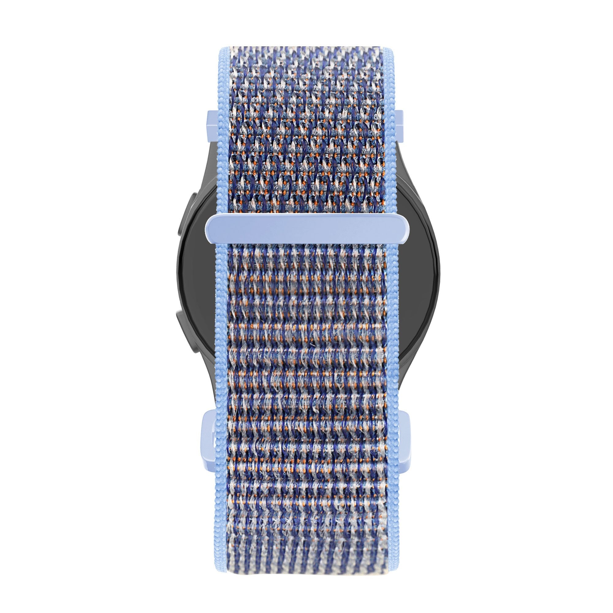 Bandz Garmin Vivoactive 3 Nylon Loop Armband (Azurblau)