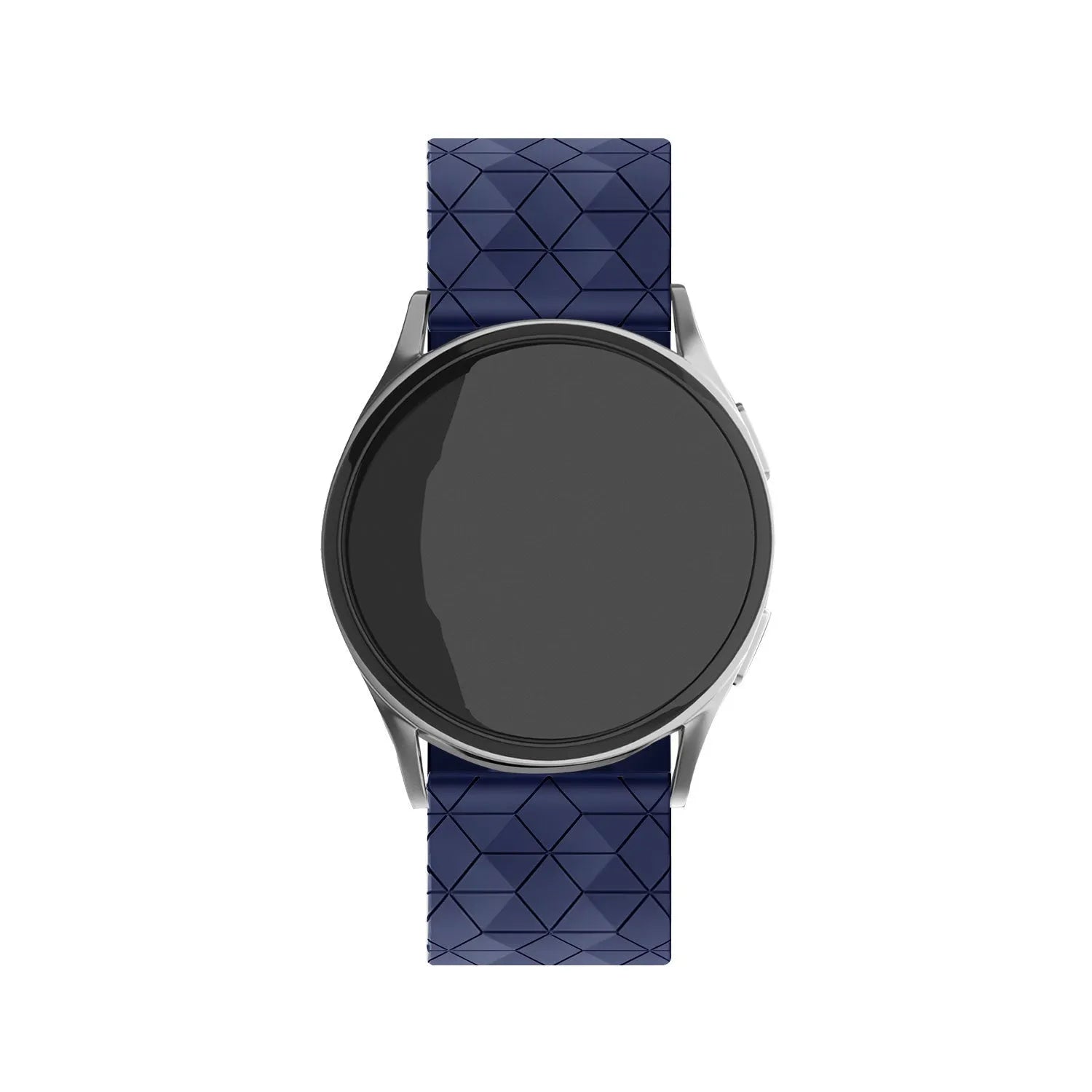 Suunto vertikales Silikonarmband mitHexa -Armband (dunkelblau)
