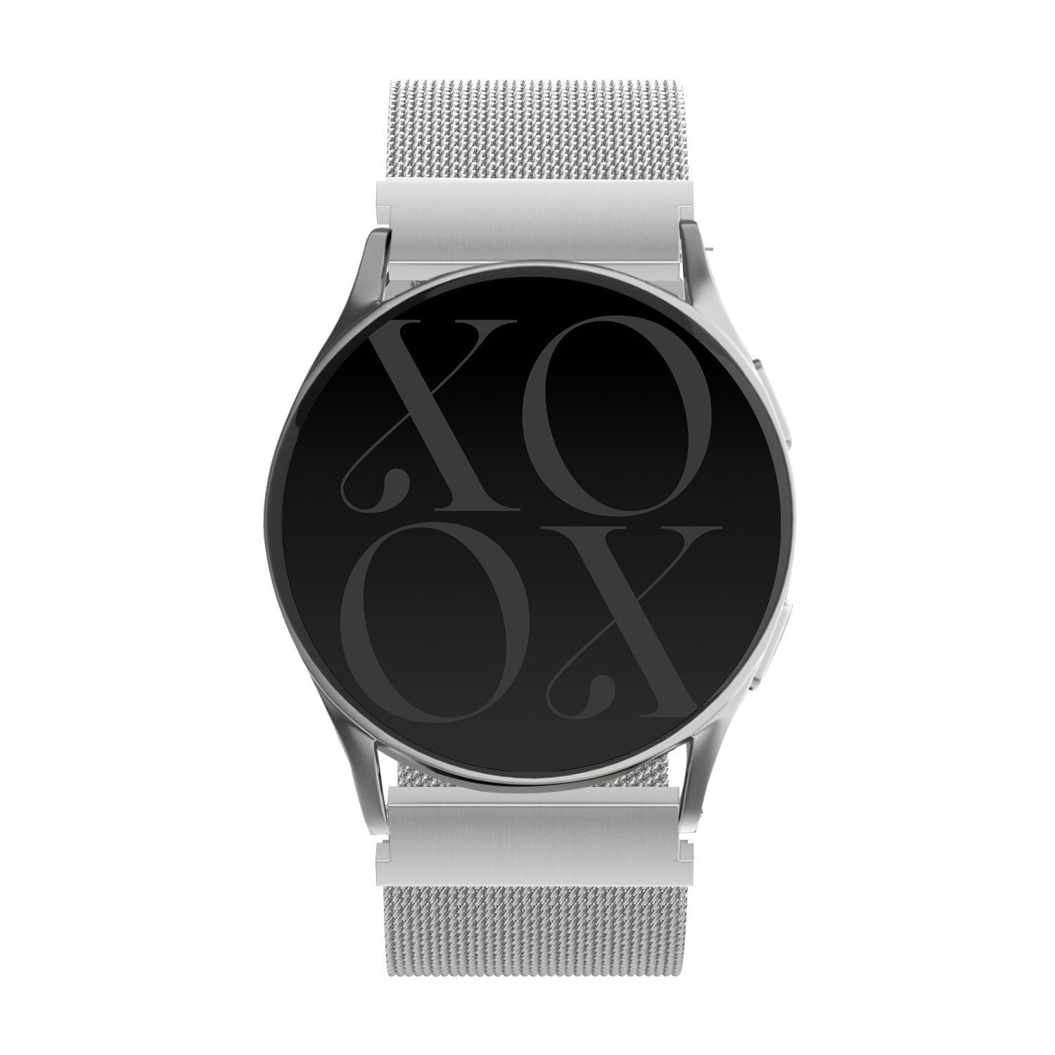xoxo Wildhearts Samsung Gear S3 Milanese Armband (Silber)