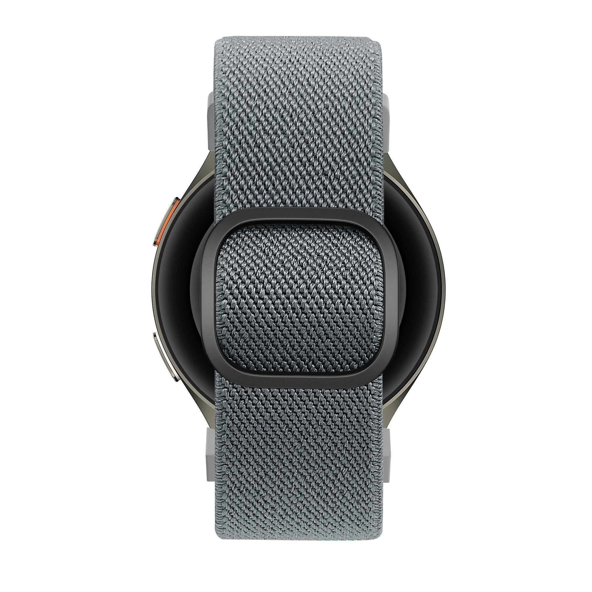 Bandz Samsung Galaxy Watch FE Elastisches Armband 'Easy Fit' (Grau/Blau)