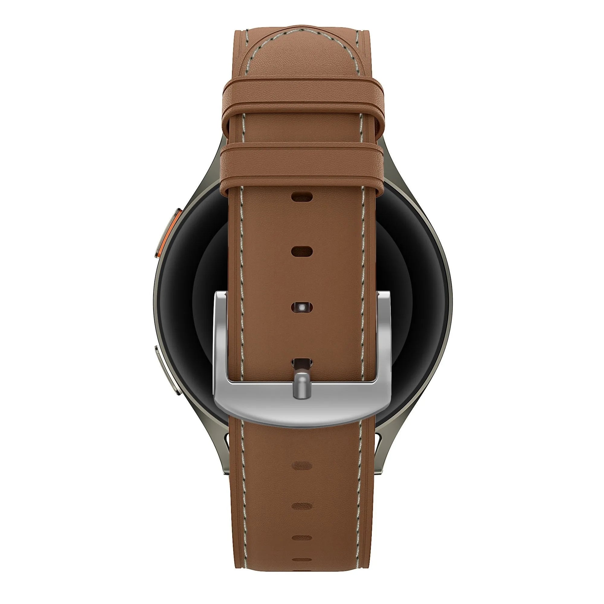 Bandz Actyve Smartwatch 20mm Lederarmband 'Easy Fit' (Braun)