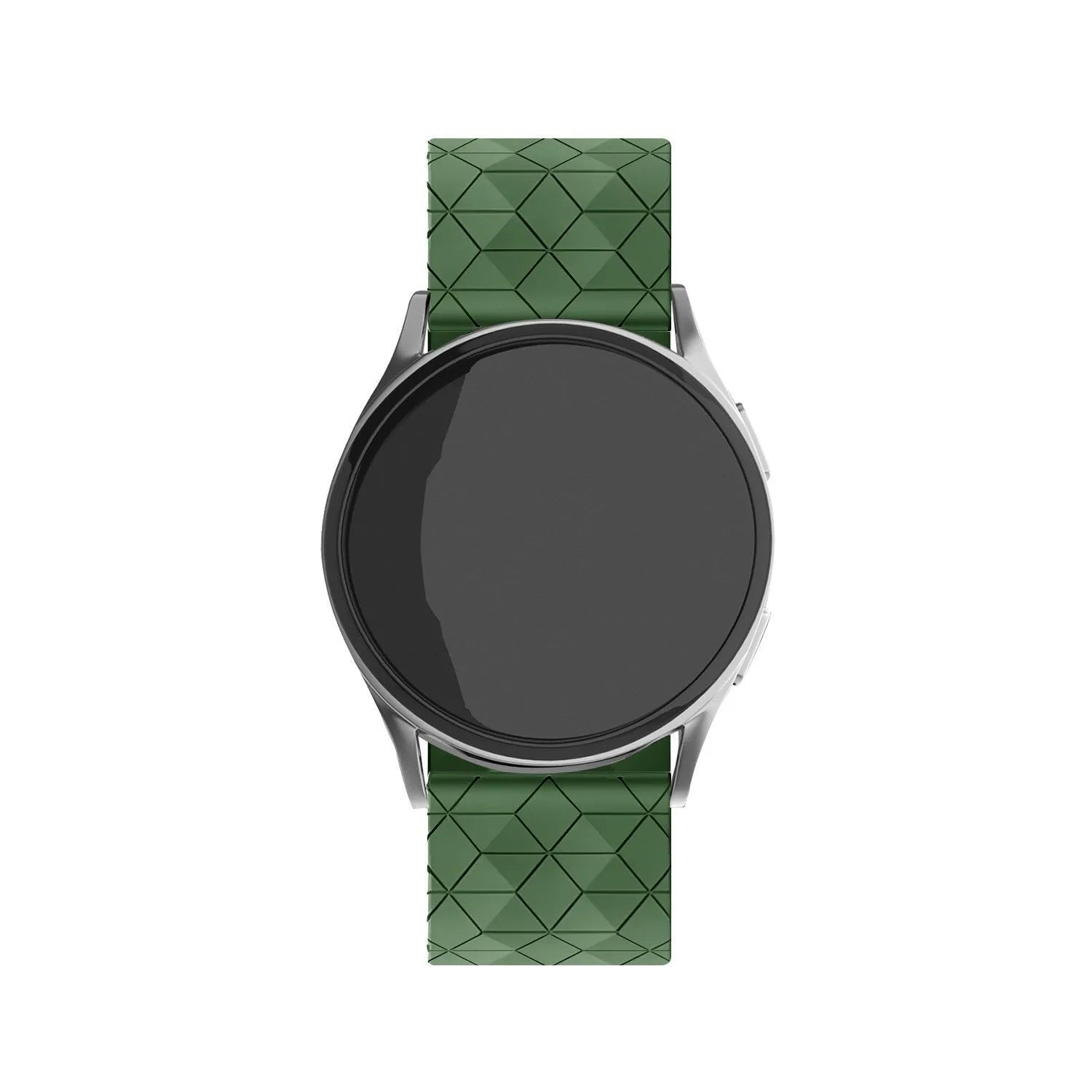 Suunto 9 Peak Pro Silikonarmband Sechseck (Armeegrün)