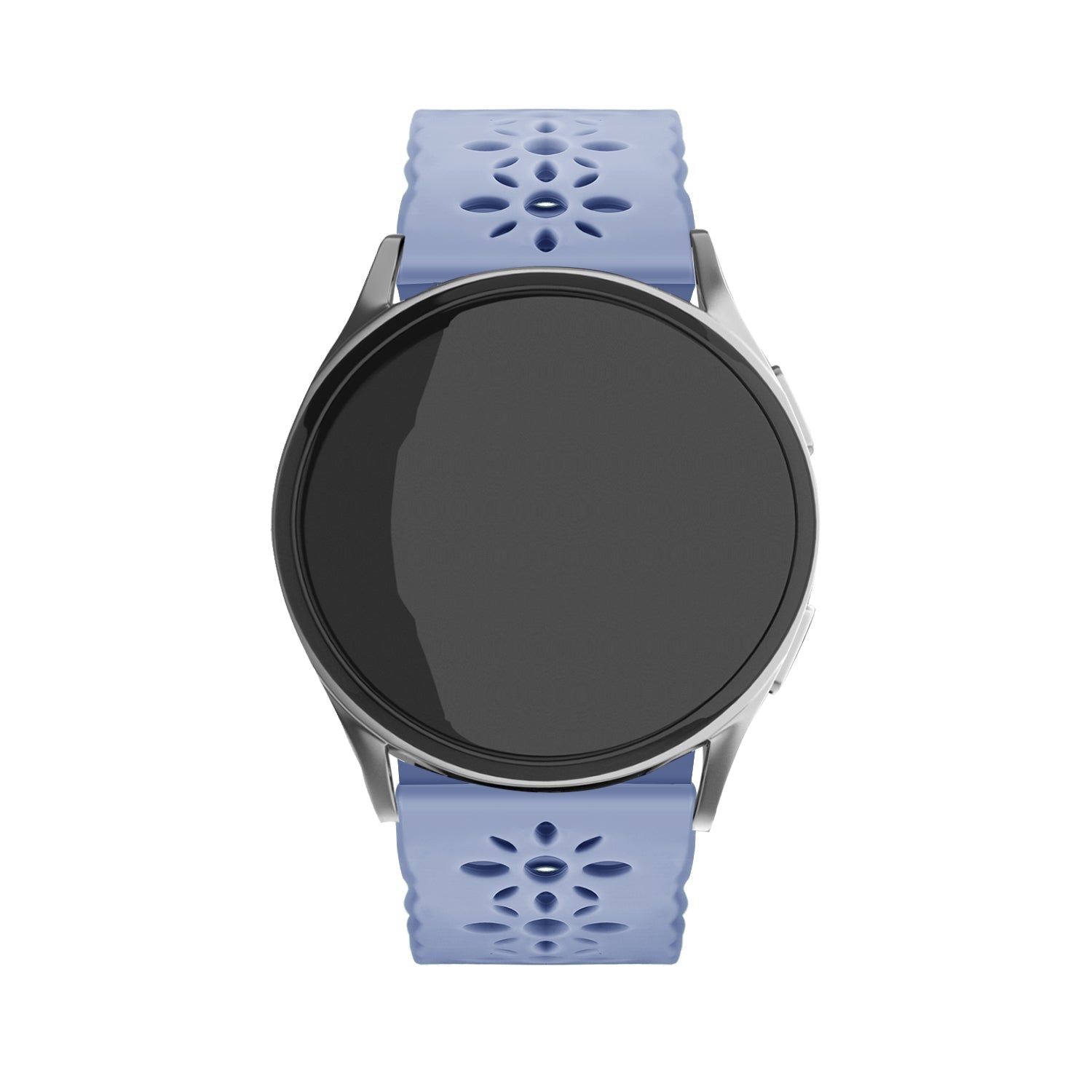 Amazfit Active Gemustertes Silikonarmband (Lavender Grau)