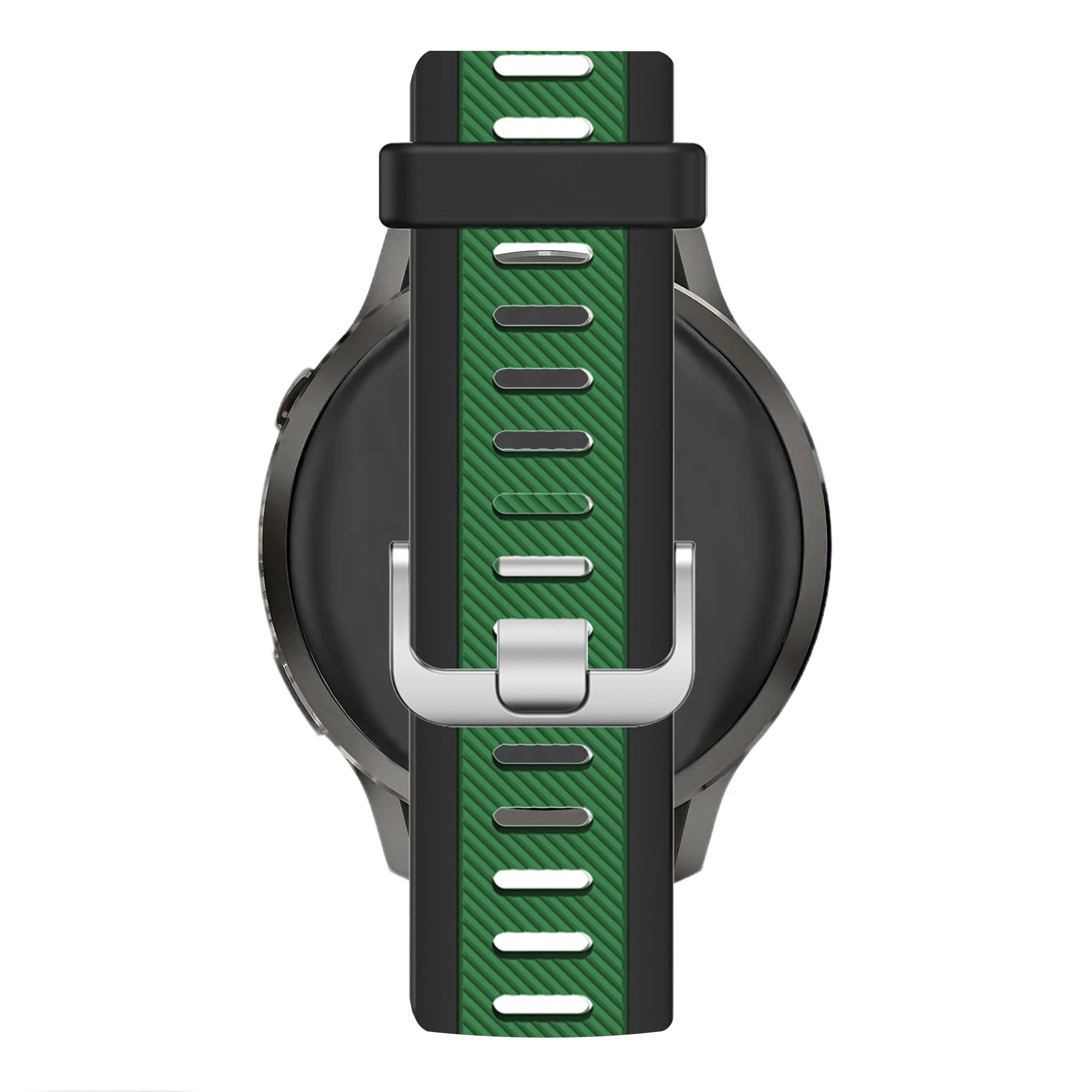 Bandz Garmin D2 Air X15 Dual Sportarmband mit Schnalle (Schwarz/Grün)