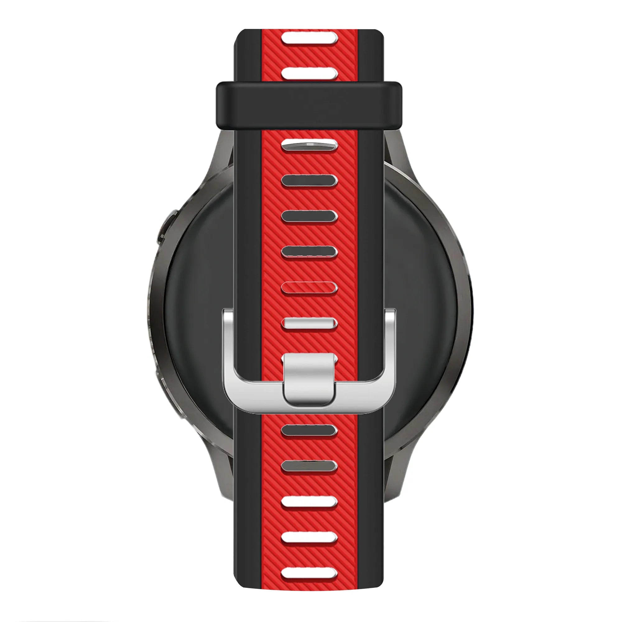 Bandz Garmin D2 Air X15 Dual Buckled Sport Strap (Black/Red)