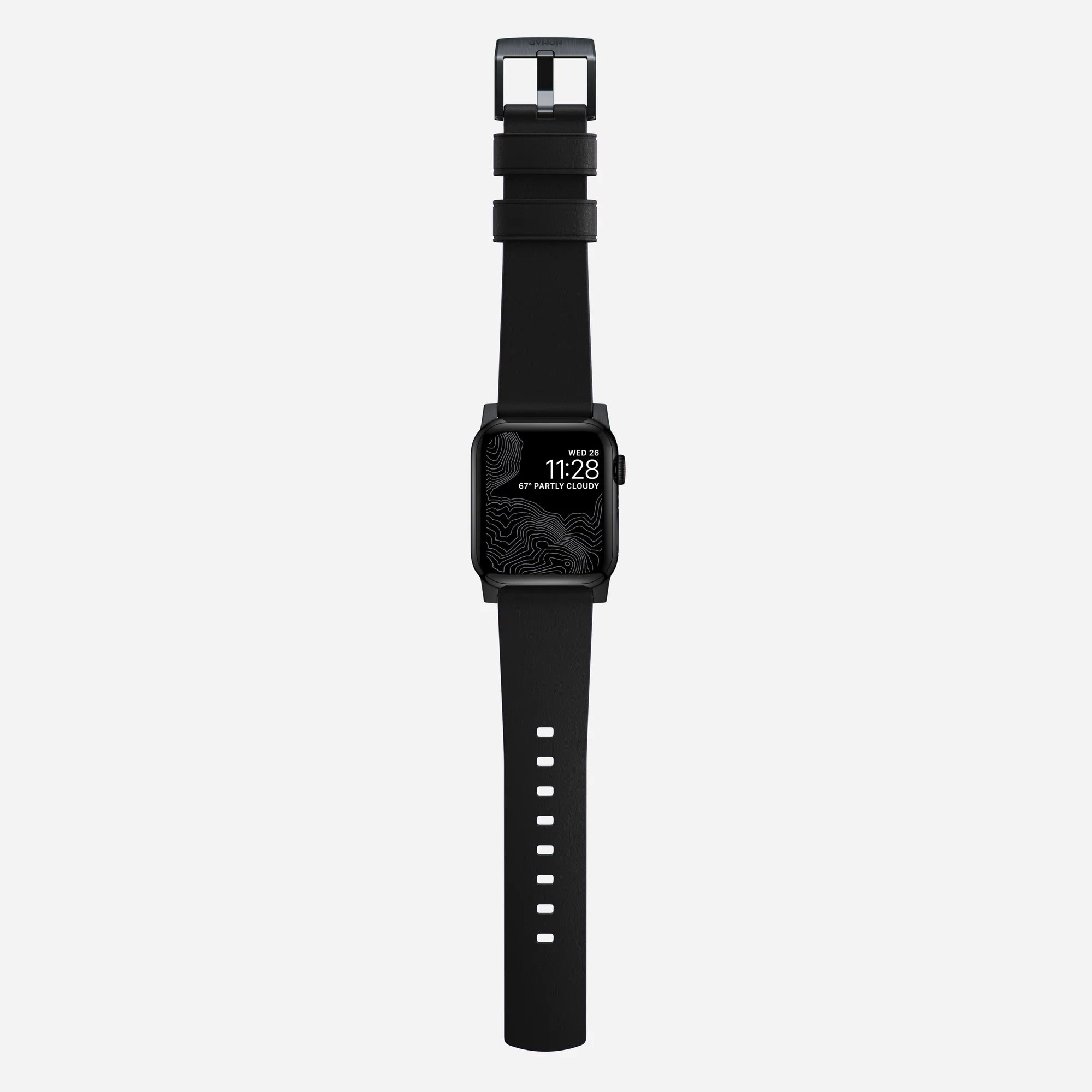 Nomad Active Pro Apple Watch Hybrid Armband (Schwarz)