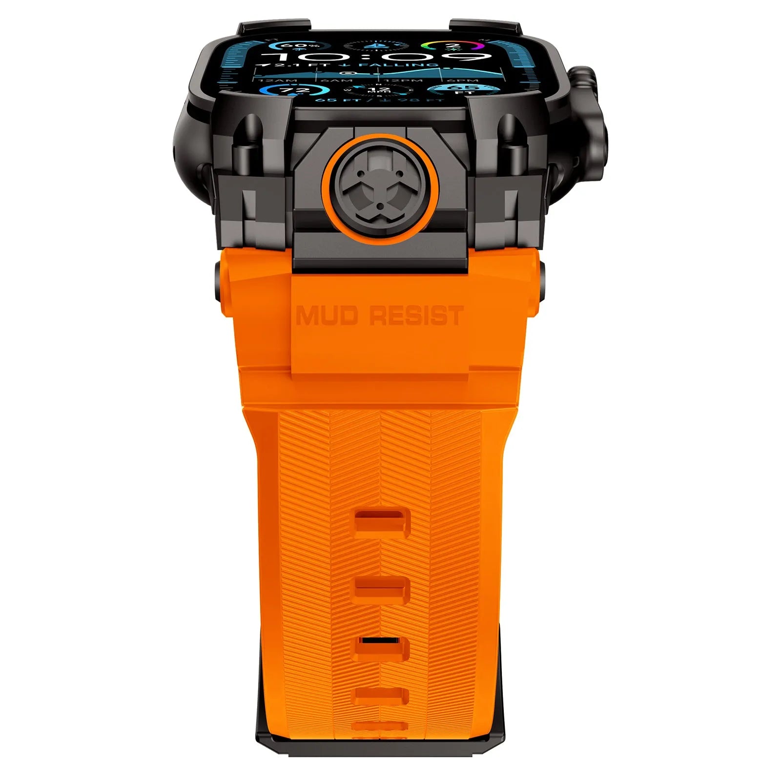 Apple Watch 'Four Claw' Silikonarmband (Orange)