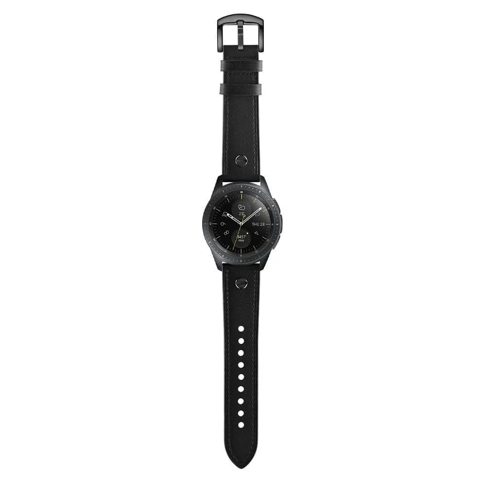 Suunto Race (S) Lederarmband mit Schraube (Schwarz)