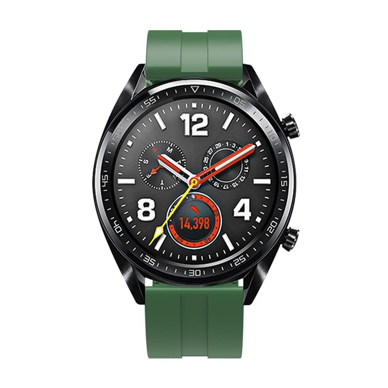 Huawei Watch GT 6 Pro - 46mm Extreme Silikonarmband (Armee Grün)