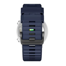 Bandz Garmin Instinct E - 45mm Silikonarmband mit Schnalle (Dunkelblau)