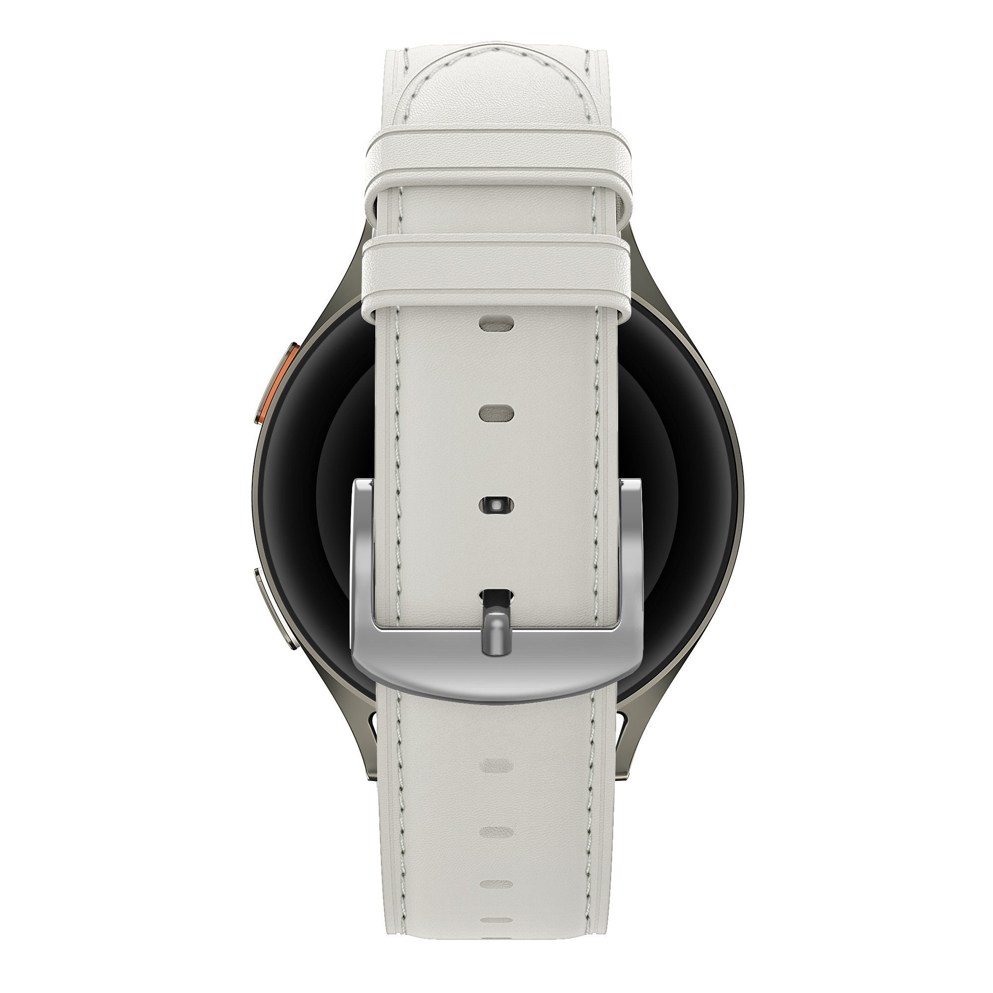 Bandz Oppo Watch X2 Mini Lederarmband 'Easy Fit' (Weiß)