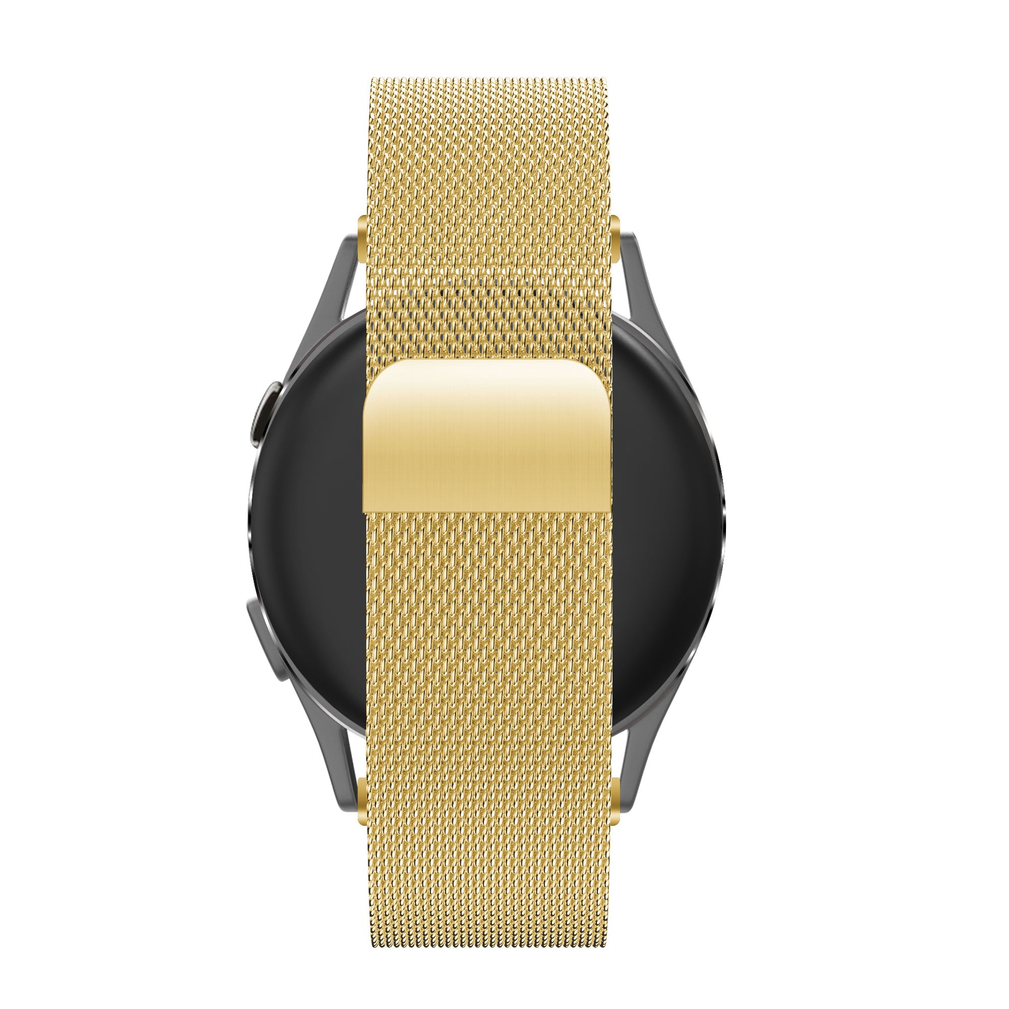 Bandz Garmin Vivomove 3s Milanese Loop Armband (Gold)