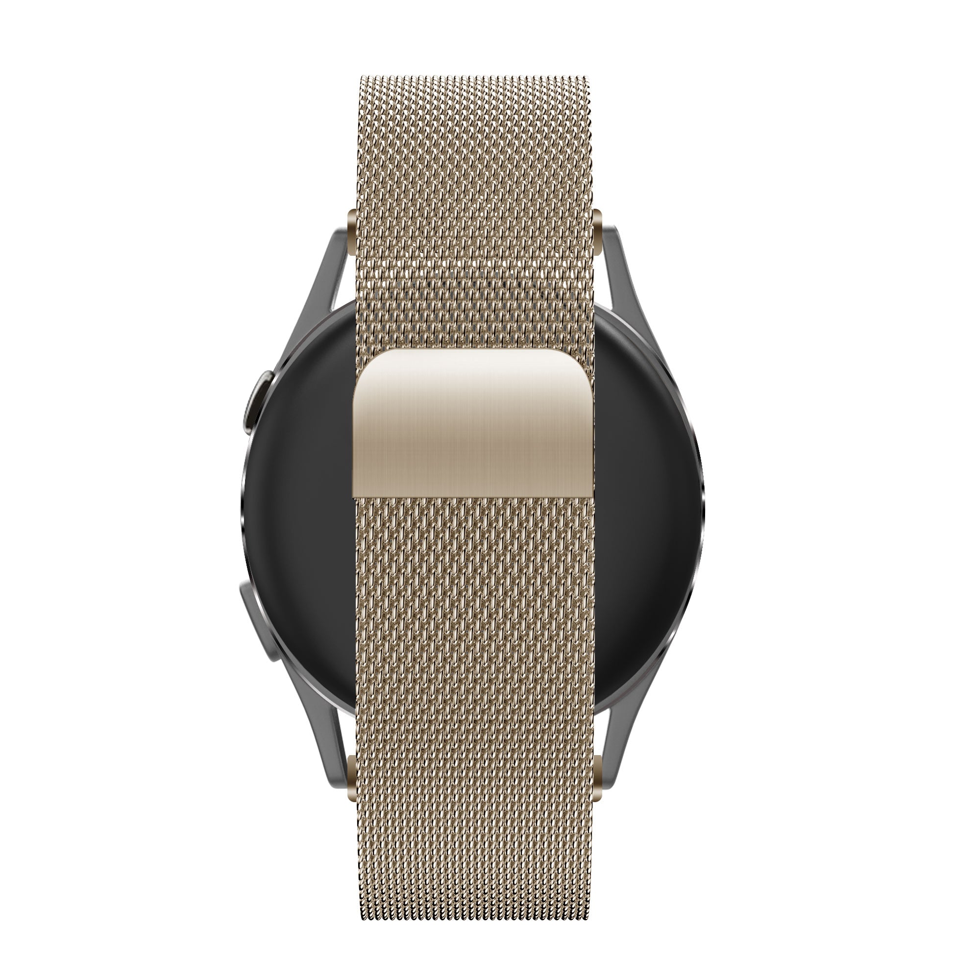 Bandz Garmin Vivomove 3s Milanese Loop Armband (Vintage Gold)