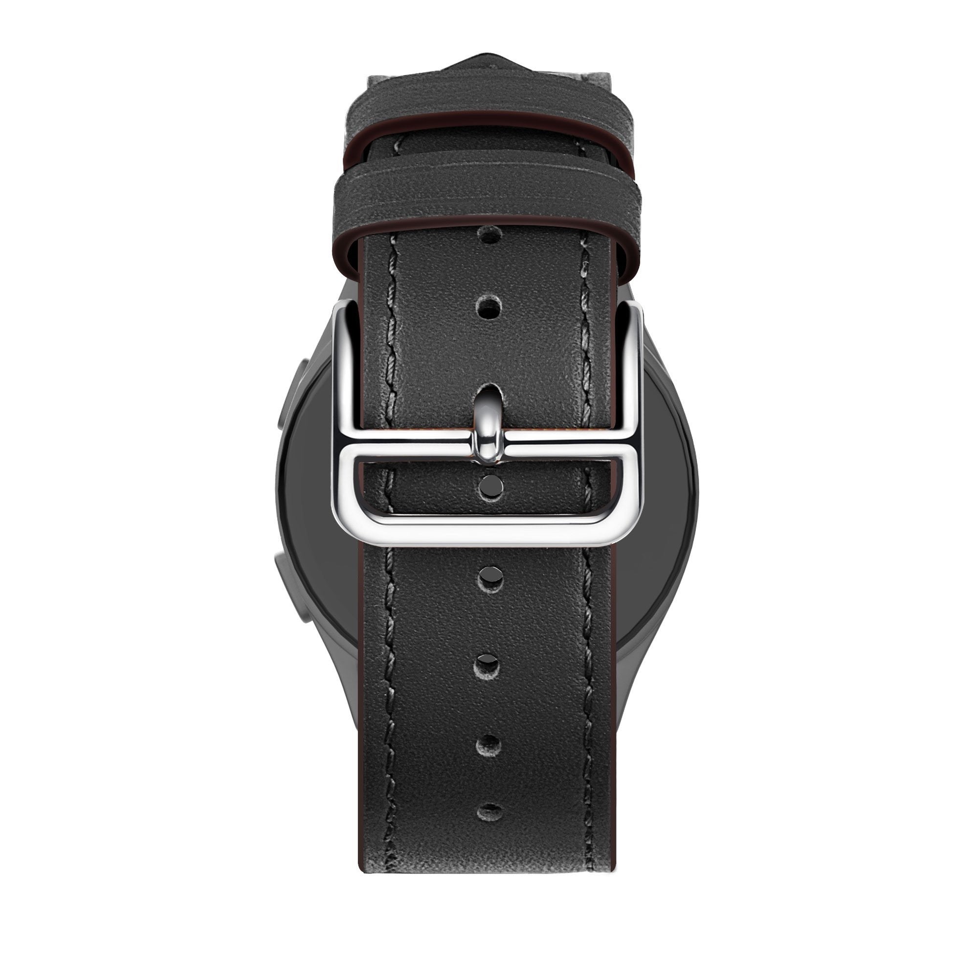 Bandz Huawei Watch GT 7 - 46mm Lederarmband 'Deluxe' (Schwarz)