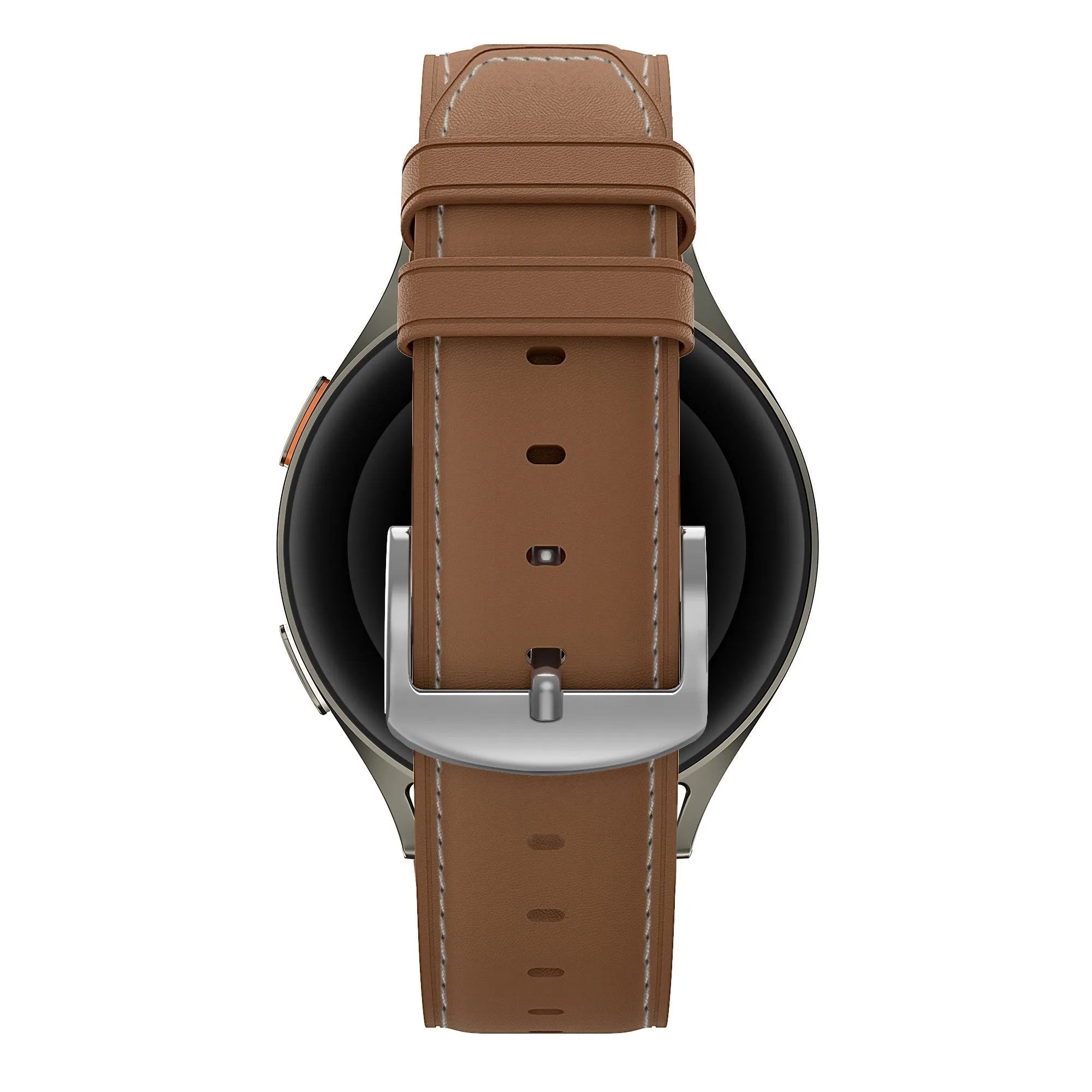 Bandz Oppo Watch S Lederarmband 'Easy Fit' (Braun)