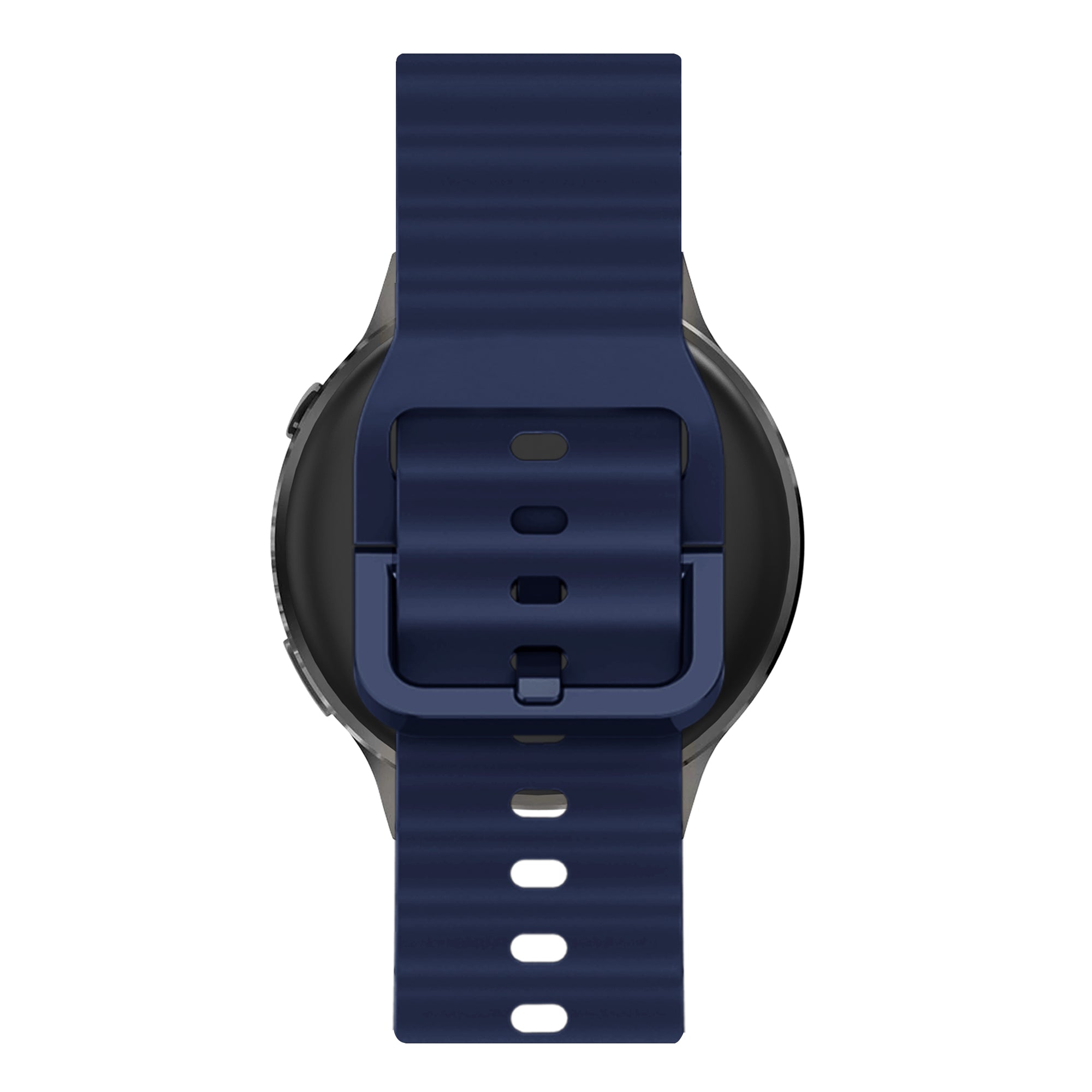 Bandz Garmin Bounce 2 Silicone Strap 'Wave' (Dark Blue)