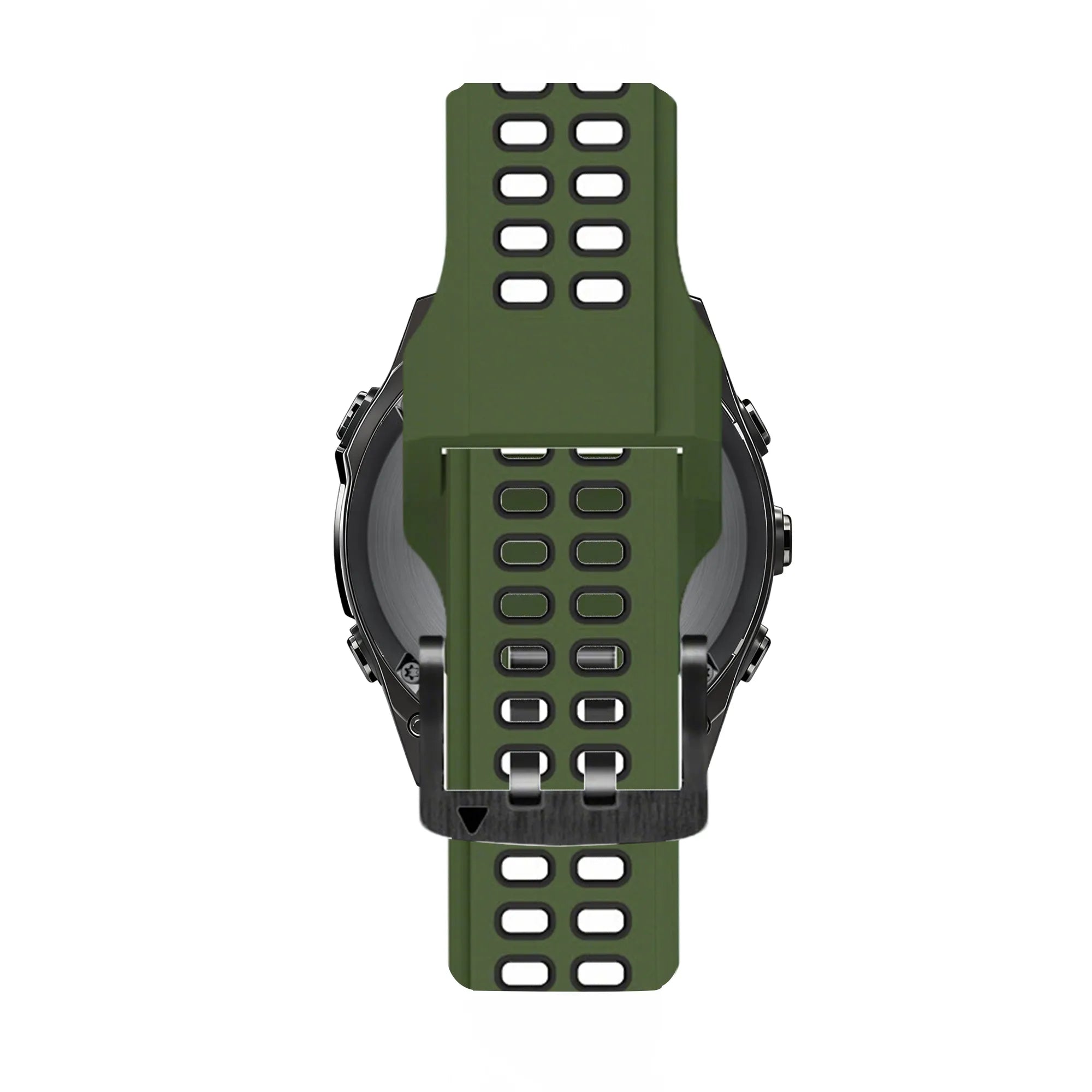 Bandz Garmin D2 Mach 1 Pro Schnalle Duo Sportarmband (Grün/Schwarz)
