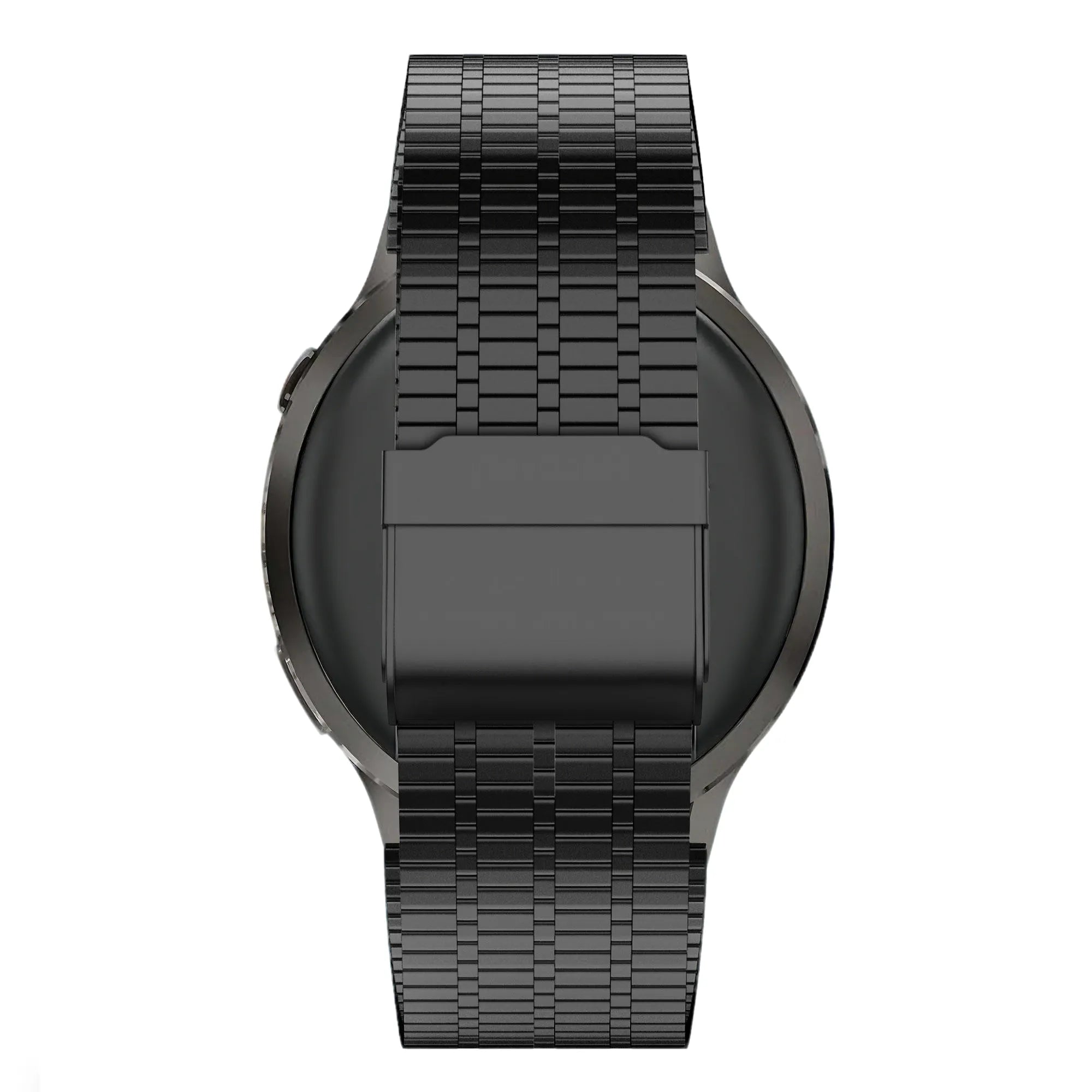 Bandz Garmin Forerunner 70 Verstellbares Stahlarmband (Schwarz)