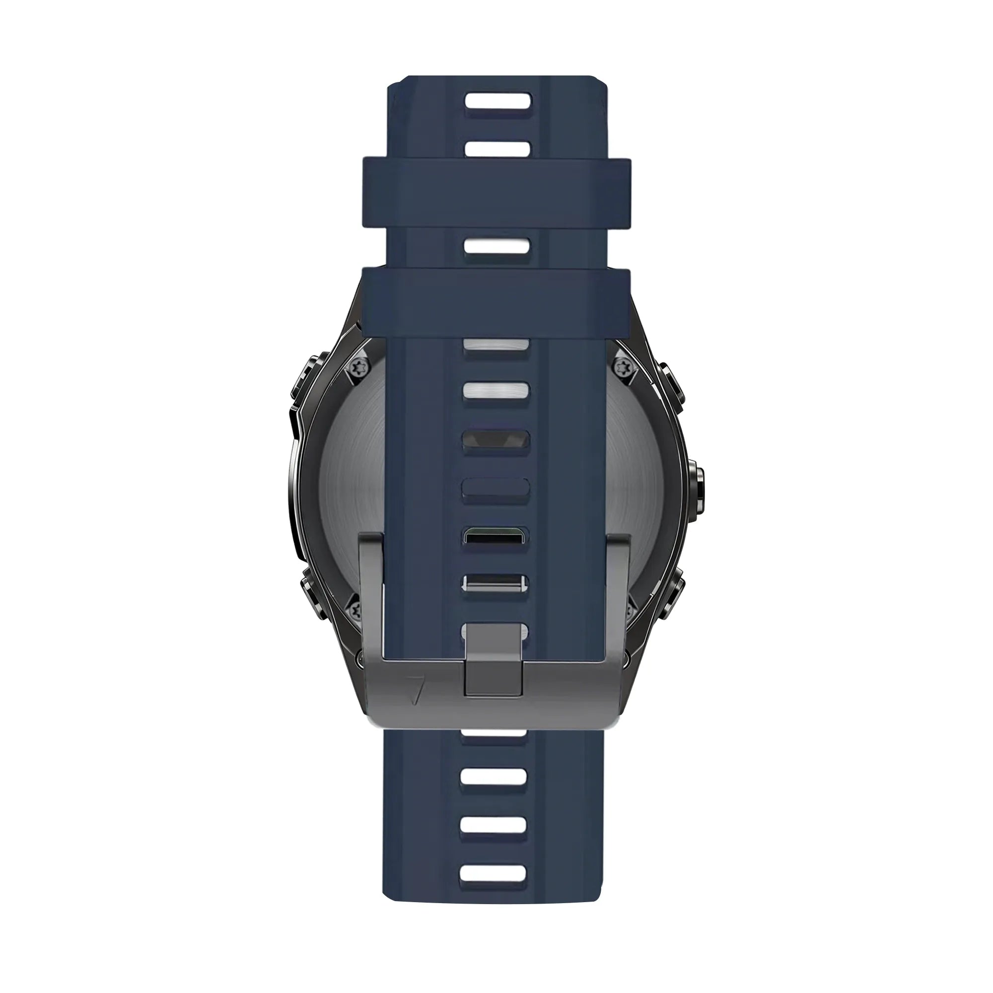 Bandz Garmin Fenix 5s / 6s Silikonarmband 'Classic' (Dunkel Blau)