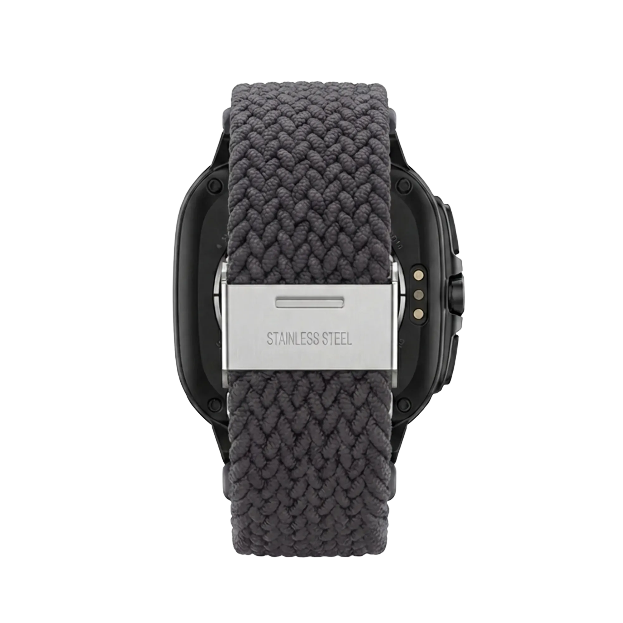 Samsung Galaxy Watch Ultra geflochtenes Nylonarmband (dunkelgrau)