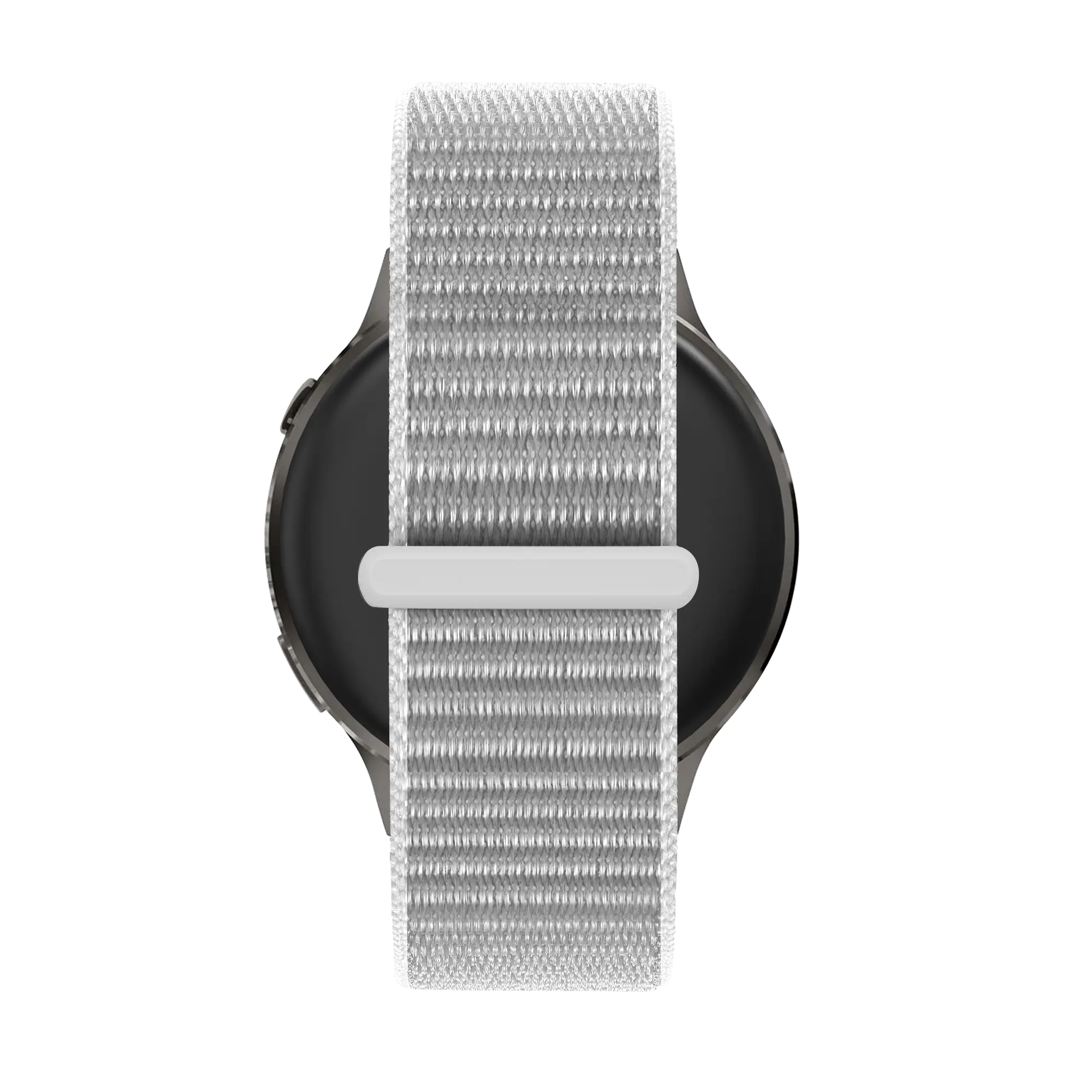 Bandz Garmin Vivomove 3s Nylon Loop Armband (Muschelweiß)