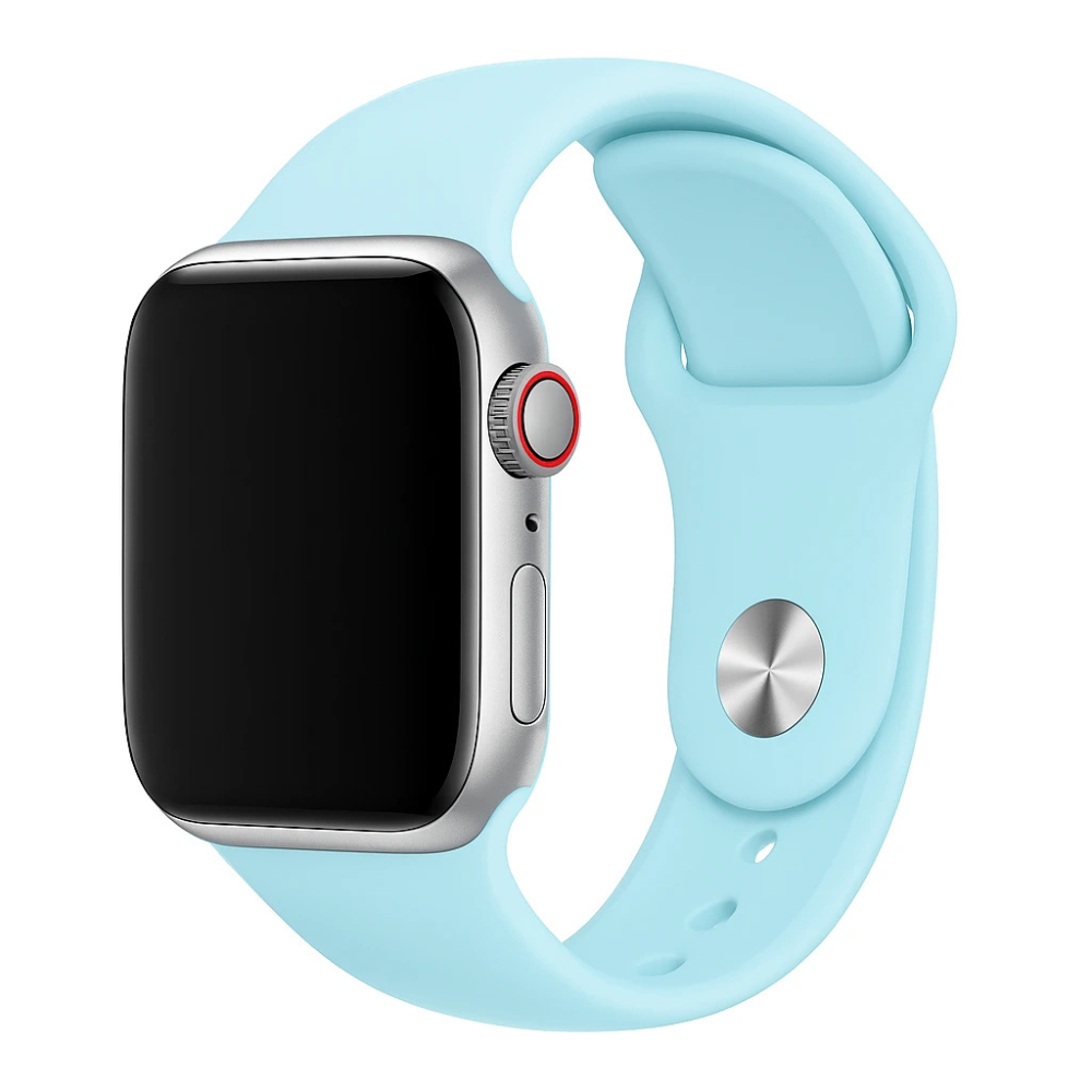 Apple Watch Silikonarmband (Baby Blau)
