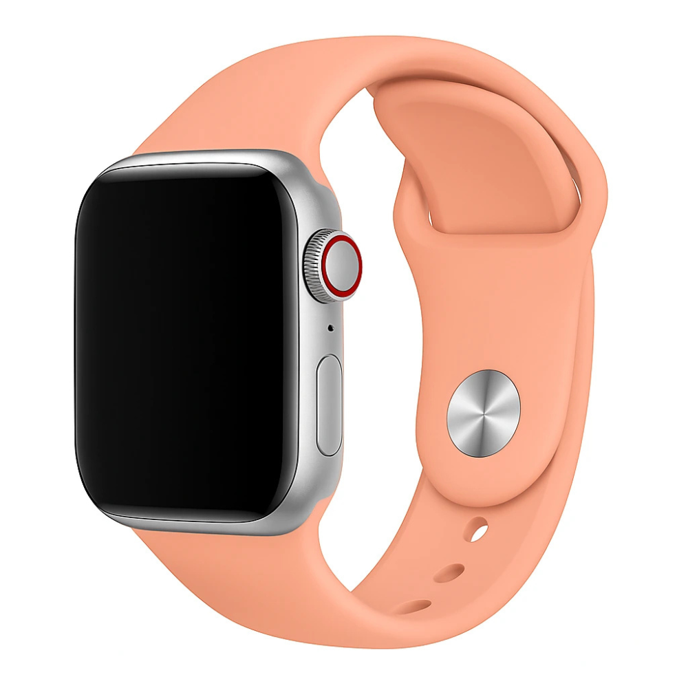 Apple Watch Silicone Strap (Peach) - 38/40/41mm