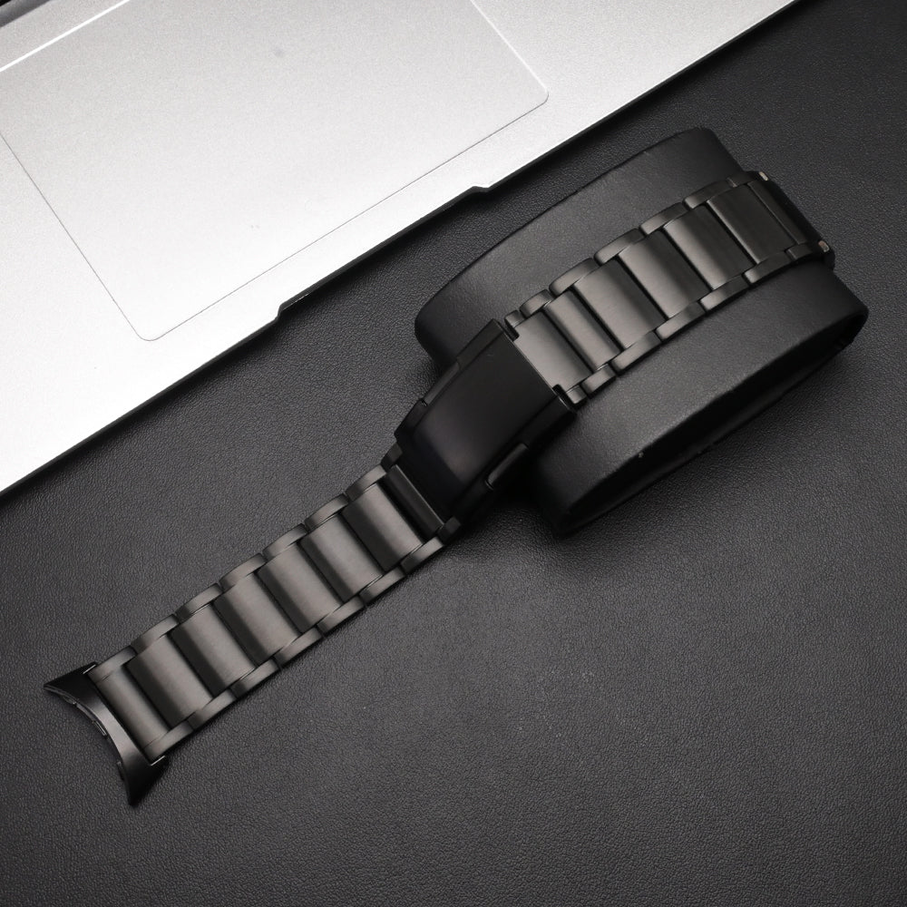 Google Pixel Watch 4 - 45mm Titanarmband (Schwarz)