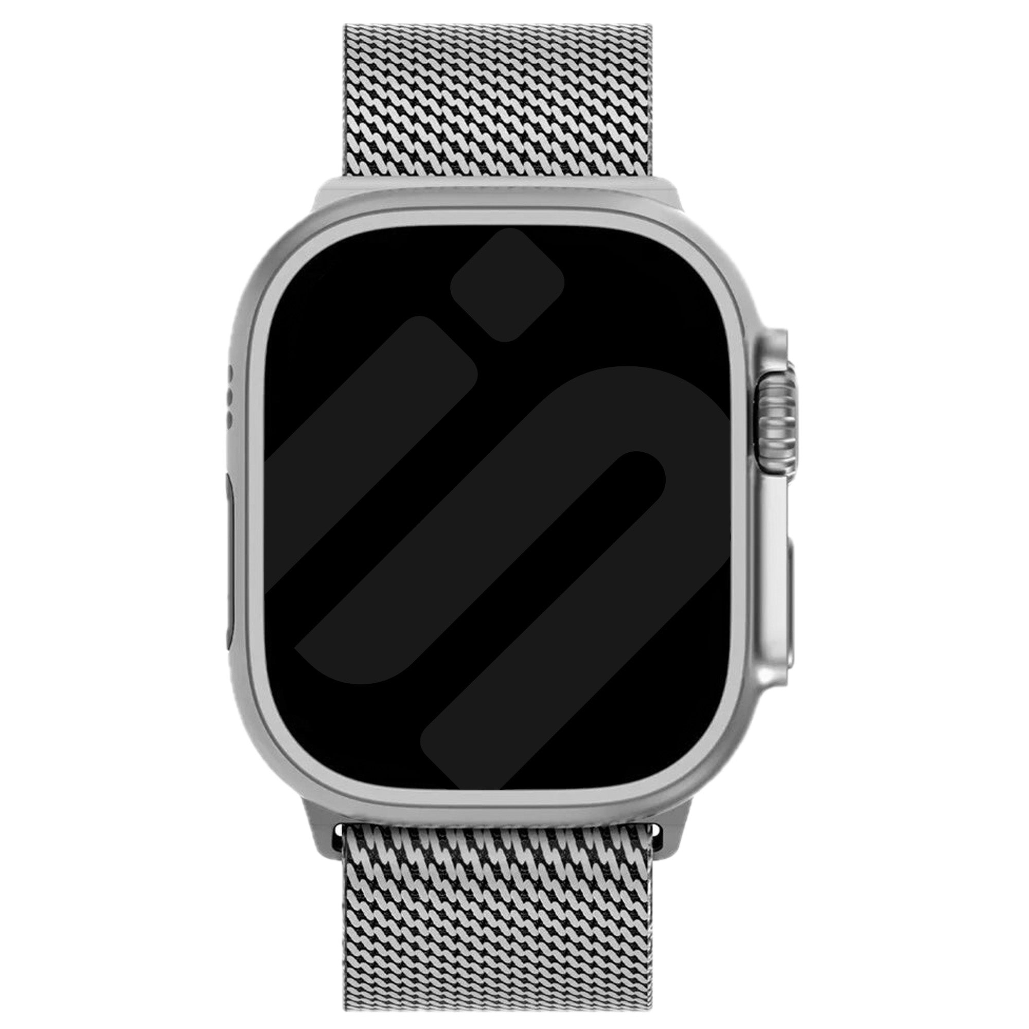 Apple Watch Titanium Milanese Strap (Silver)