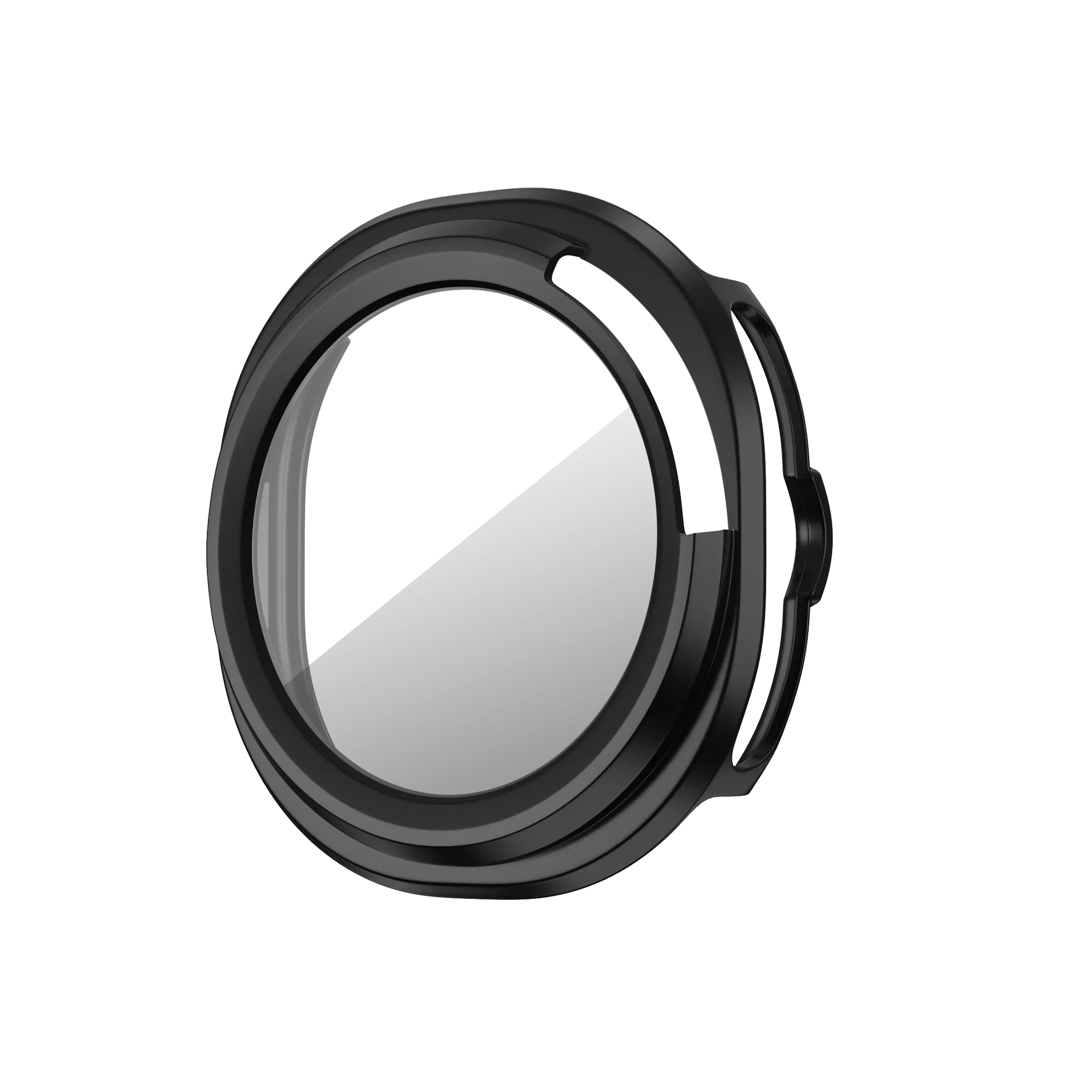 Bandz Samsung Galaxy Watch 8 Classic PC Hülle mit Glas (Schwarz)