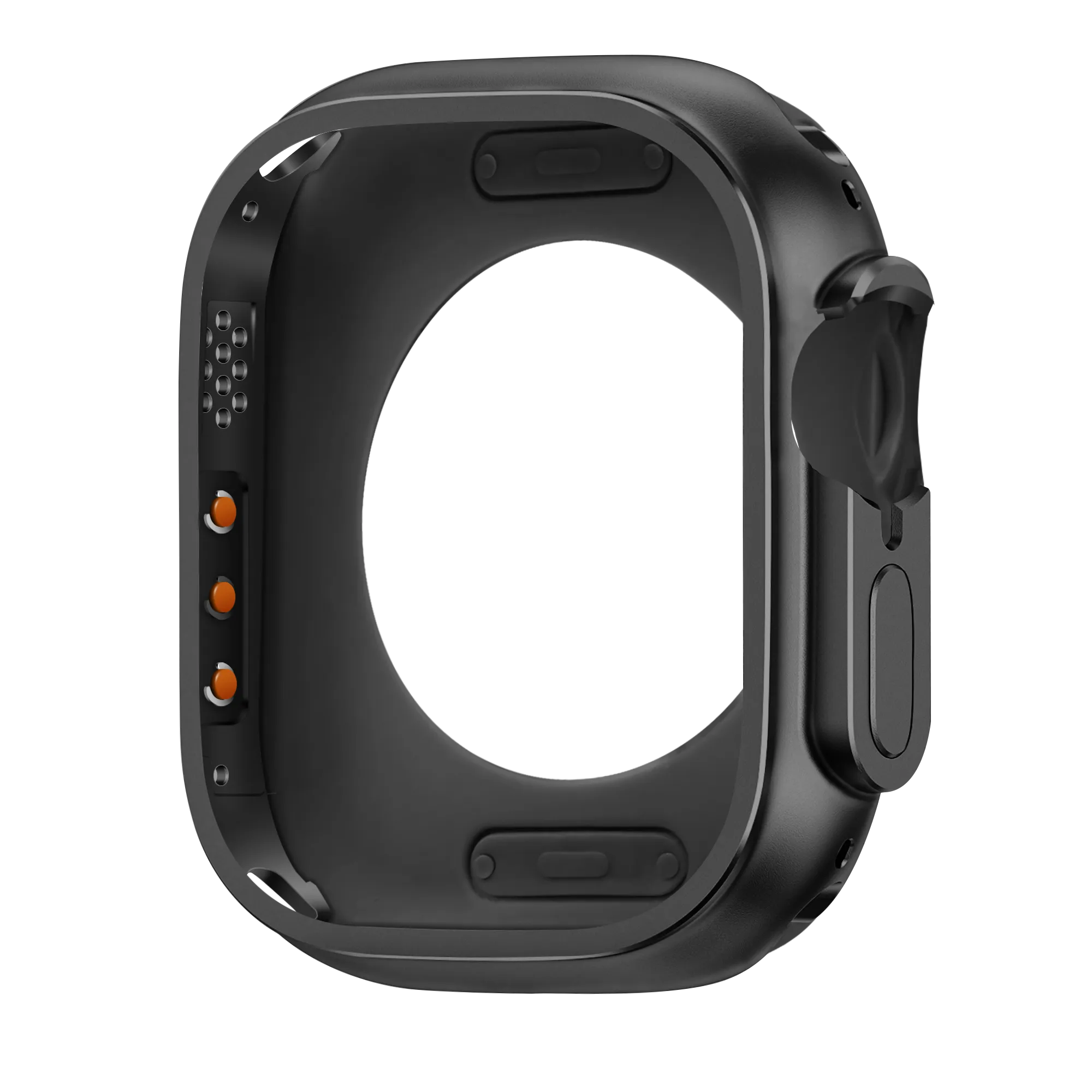 Bandz Apple Watch Ultra - 49mm Metall Hülle (Schwarz)